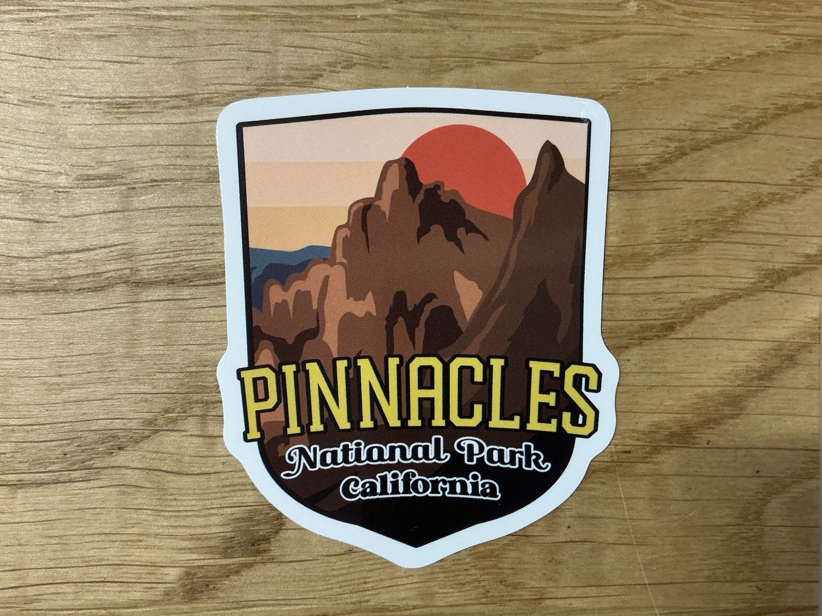 Pinnacles National Park Sticker California Travel Decal