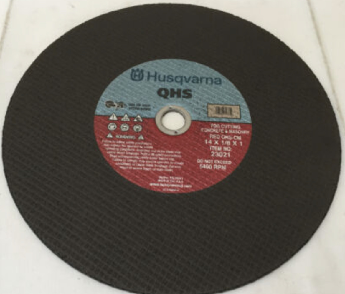 542751492 Husqvarna Cut Off Blade 14" Masonry/Concrete/Asphalt (Quality High Spe