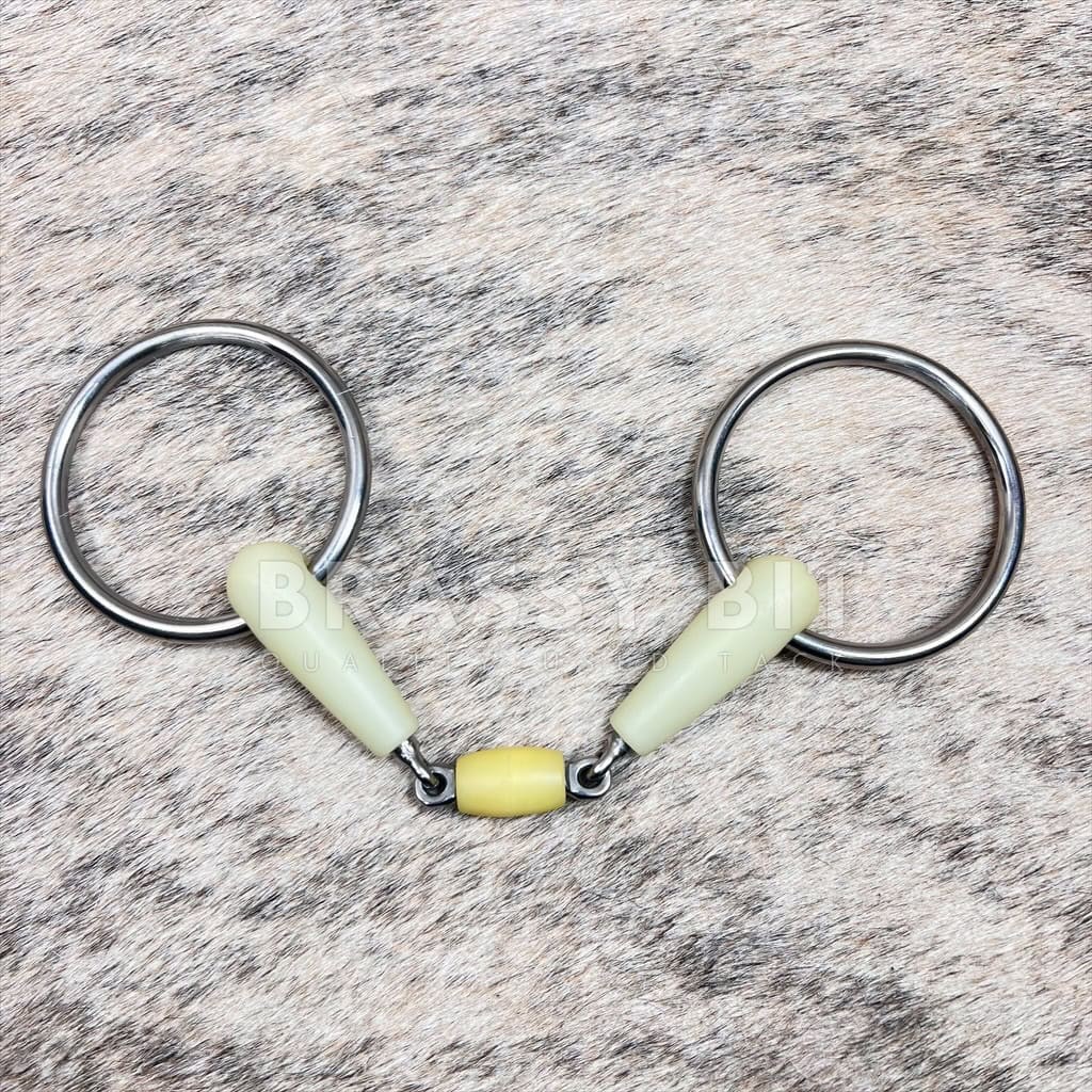 5.25" Happy Mouth Loose Ring Snaffle w/ Roller