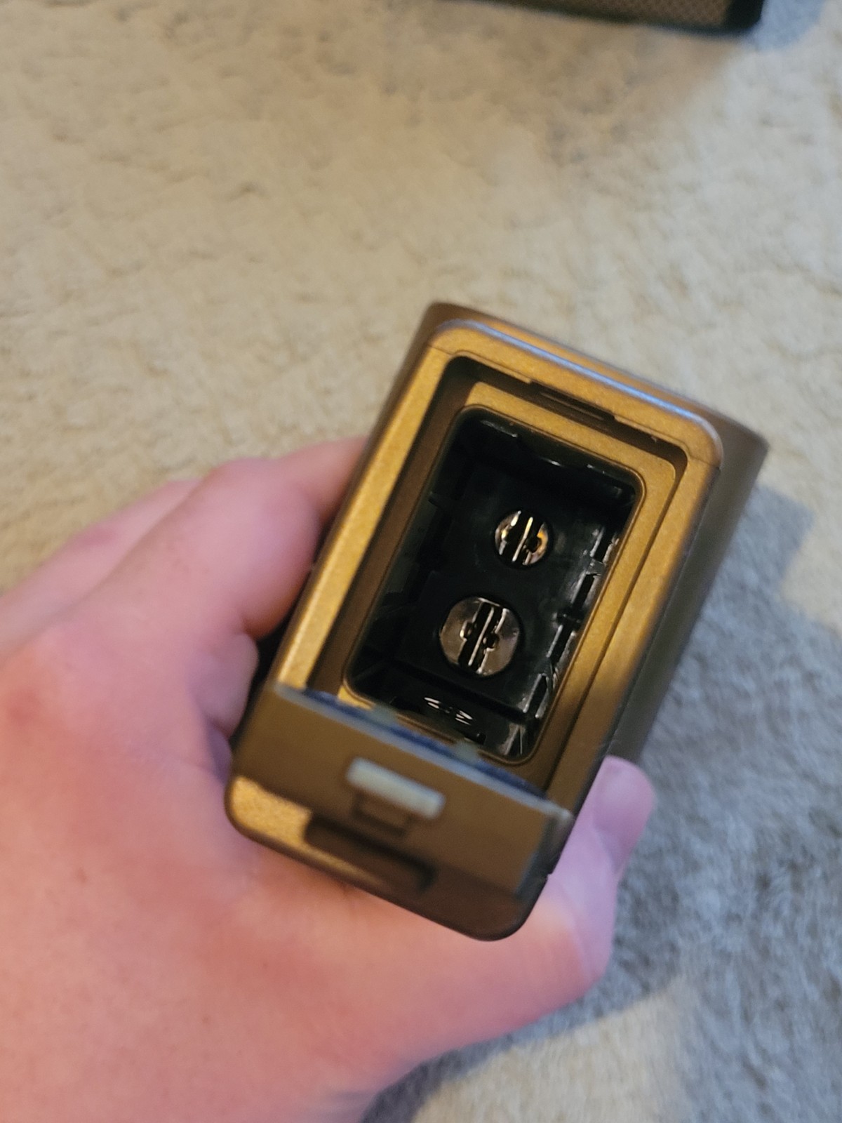 Laser Link Gold NFE Rangefinder with Case And Battery Tested Working
