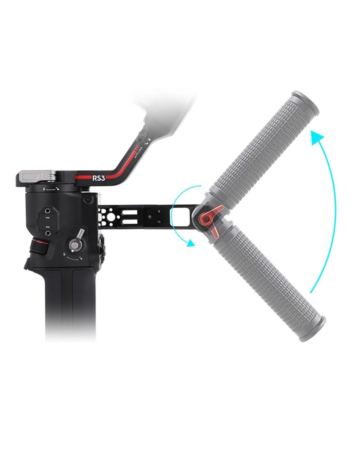 Stabilizer Adjustable Angle Handles Stabilizer for shadow RS 4 Miin/RS 4 Pro/RS4