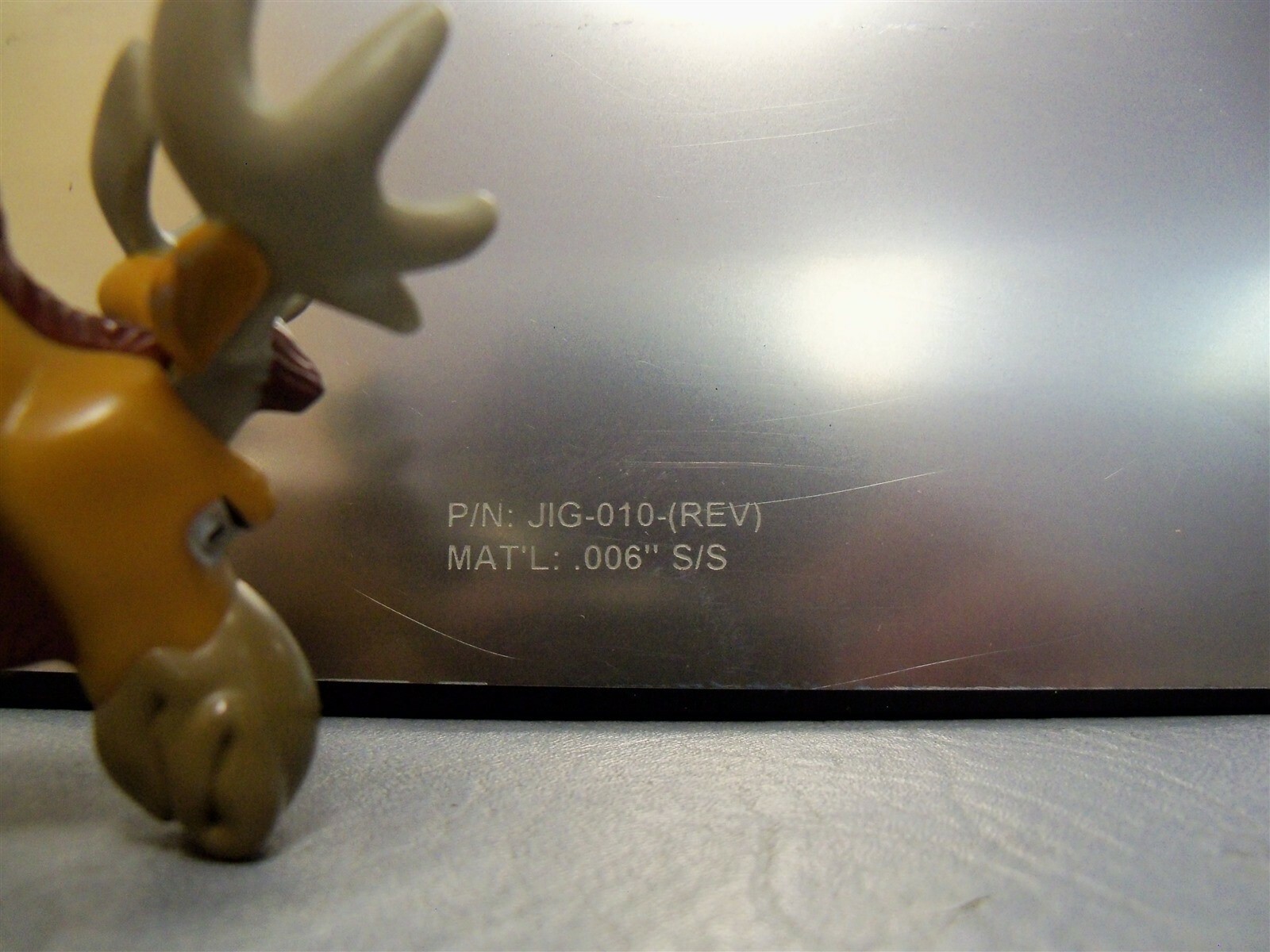 JIG-010 MPM Calibration Board .006" S/S Speedline PCB Screen Printer