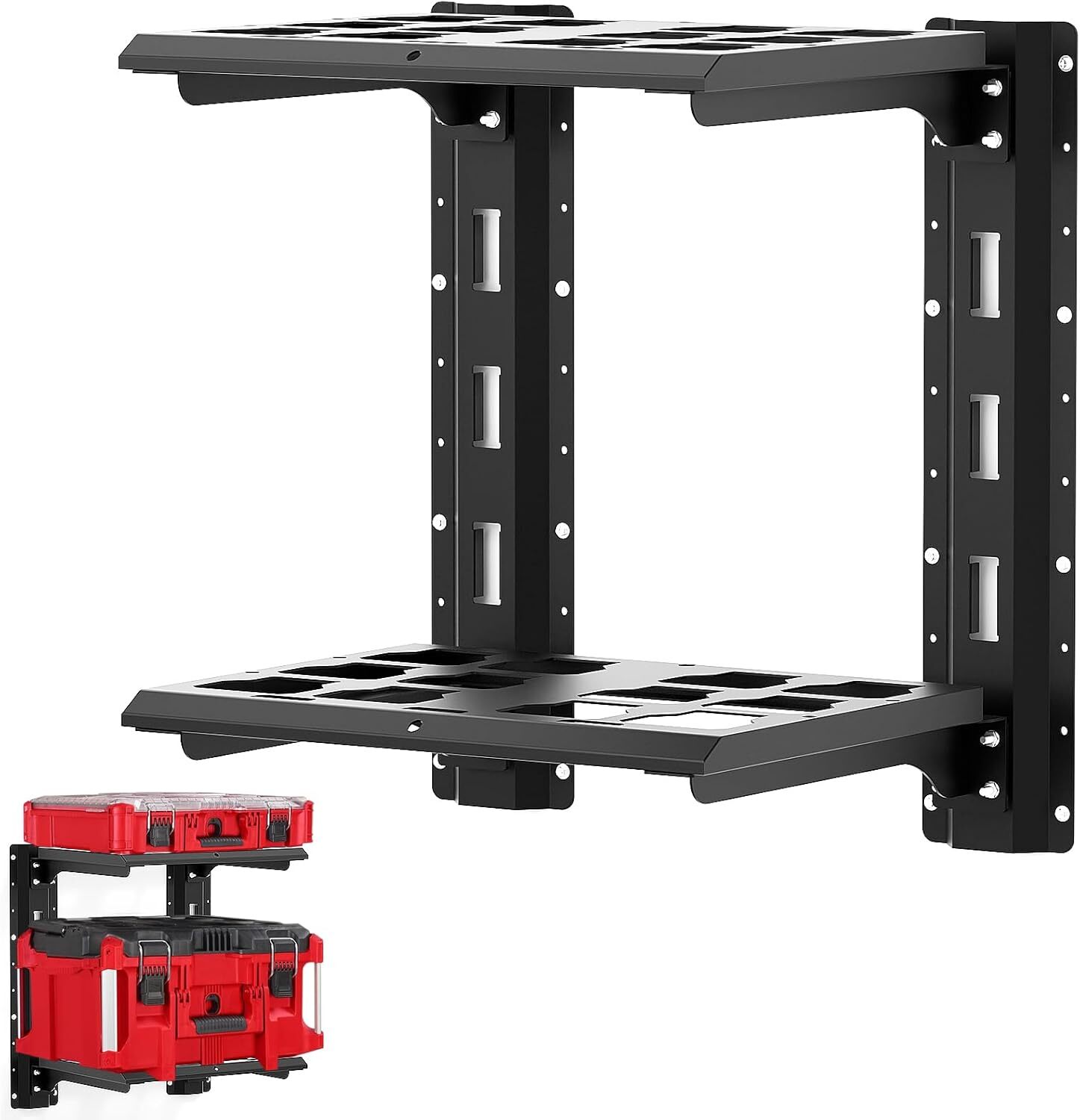 48-22-8480 for MilWaukee Packout Shelf Wall Mount, 2-Shelf Compatible MilWaukee