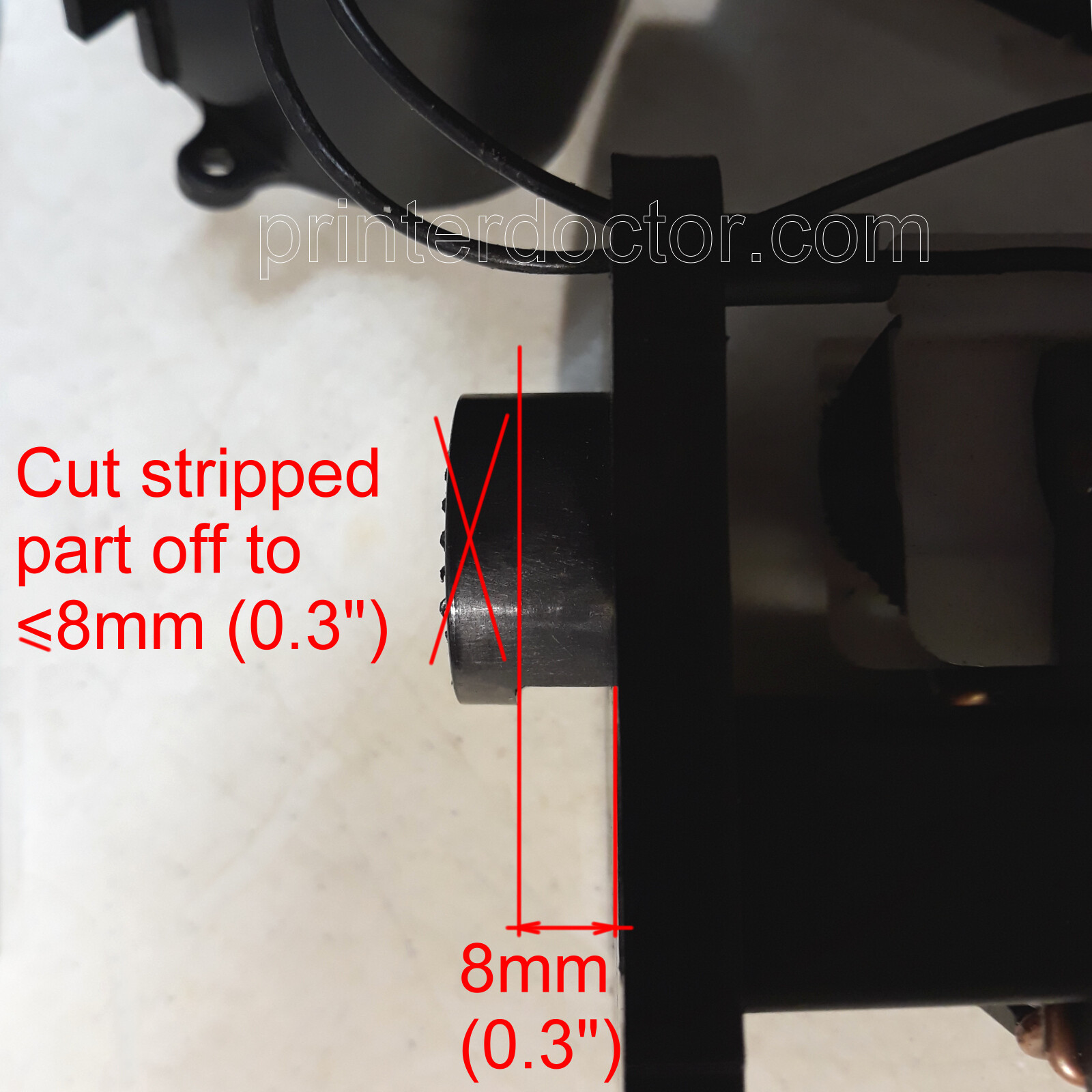 Stripped inner gear replace Boston model 18 / 19 pencil sharpener X-acto 18xxxCN