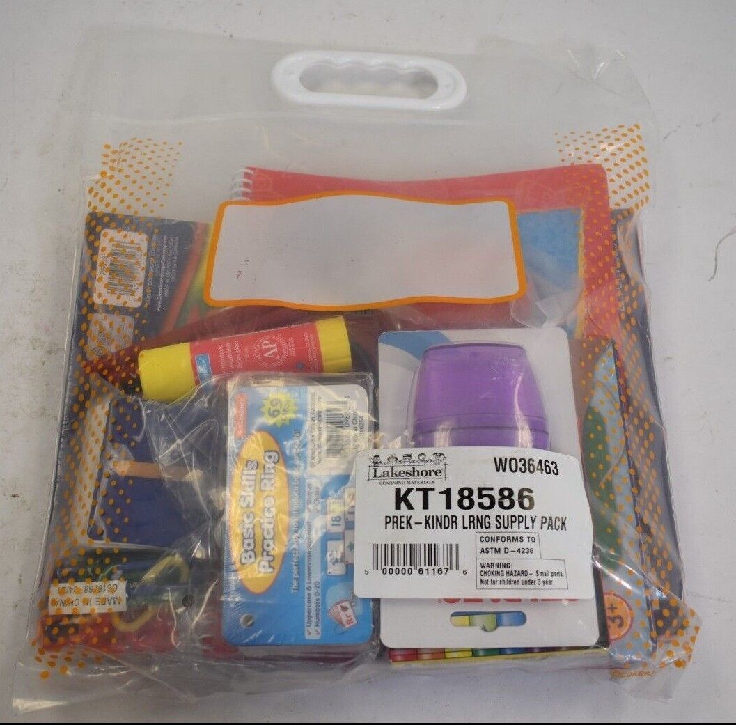 Lakeshore KT18586  Preschool to Kindergarten Personal Learning Supply Pack