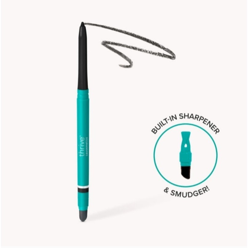 thrive causemetics Infinity Waterproof Eyeliner, Black Matte, Lauren, NIB