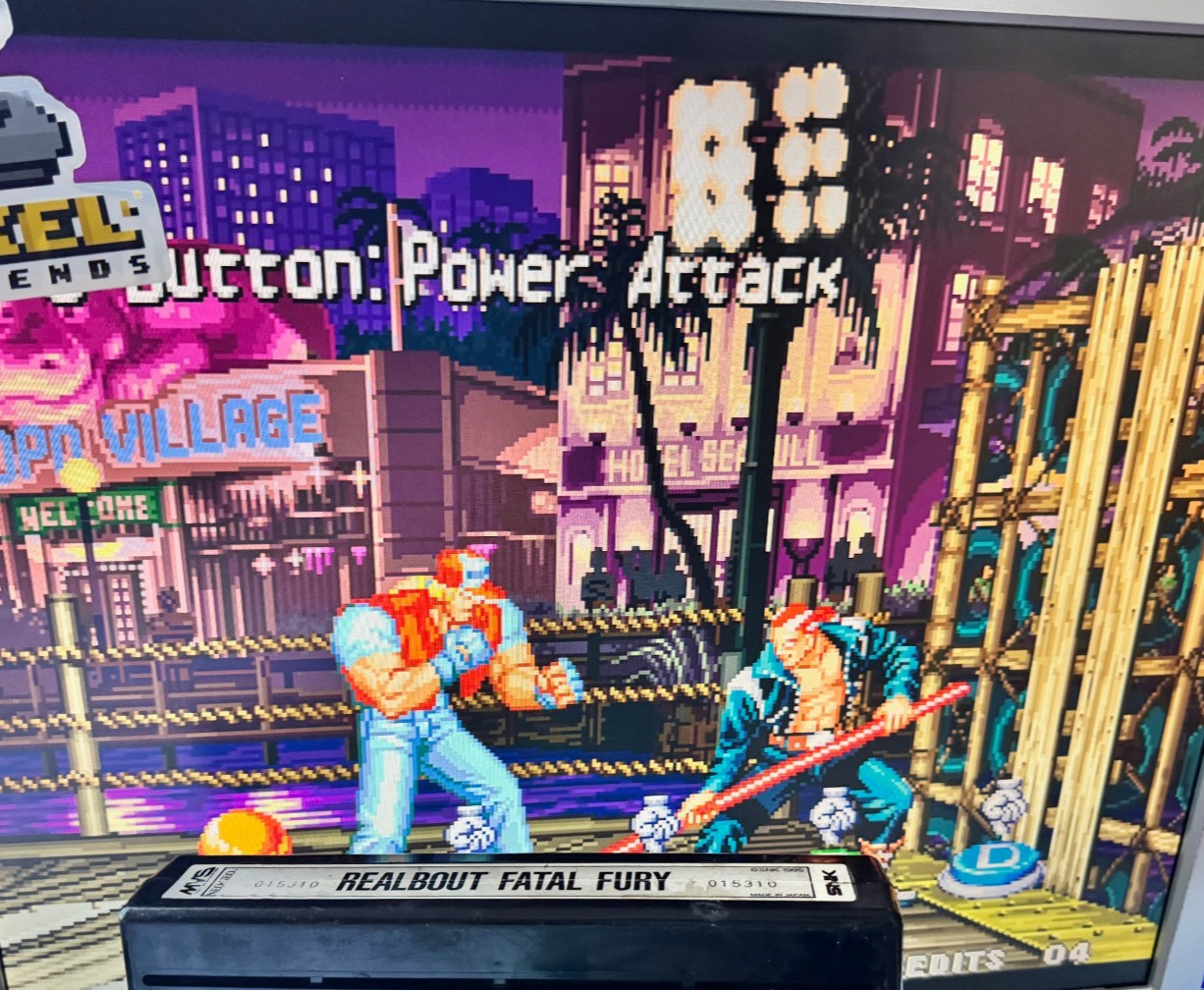 US Seller - Real Bout Fatal Fury MVS • Neo Geo • SNK - Tested & Working