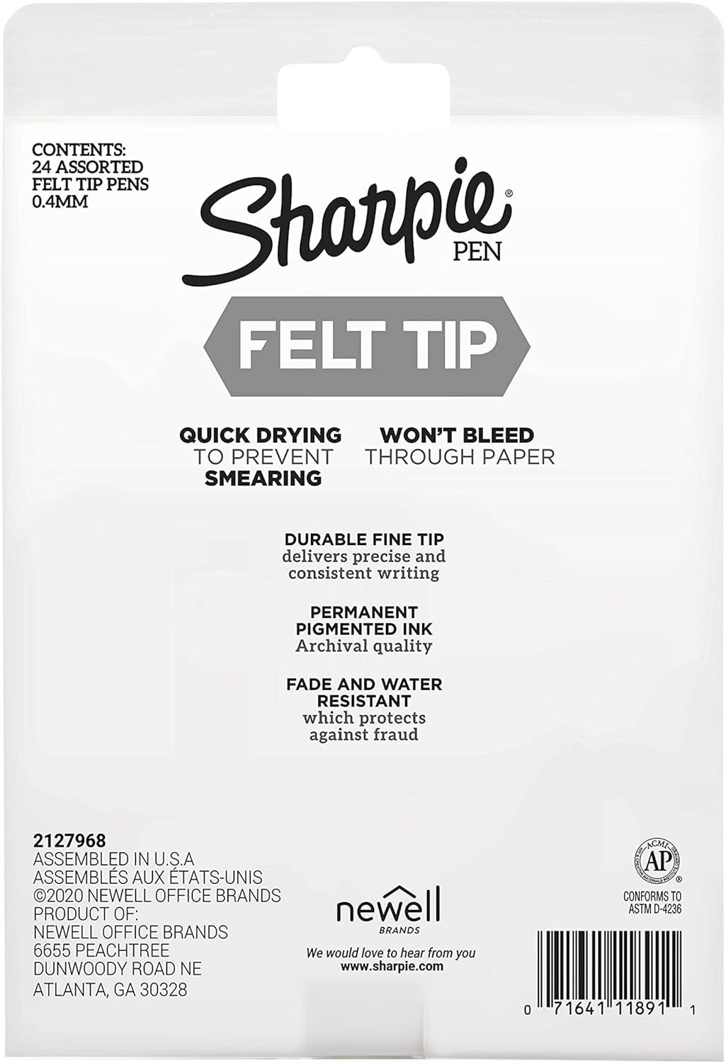 Sharpie Felt Tip Pens-