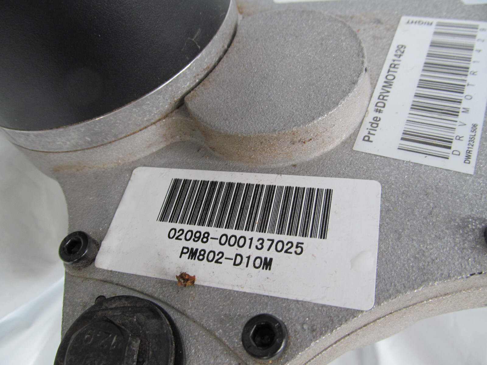 Pride Jazzy Select Elite Motor, Brake & Axle (Right Side)