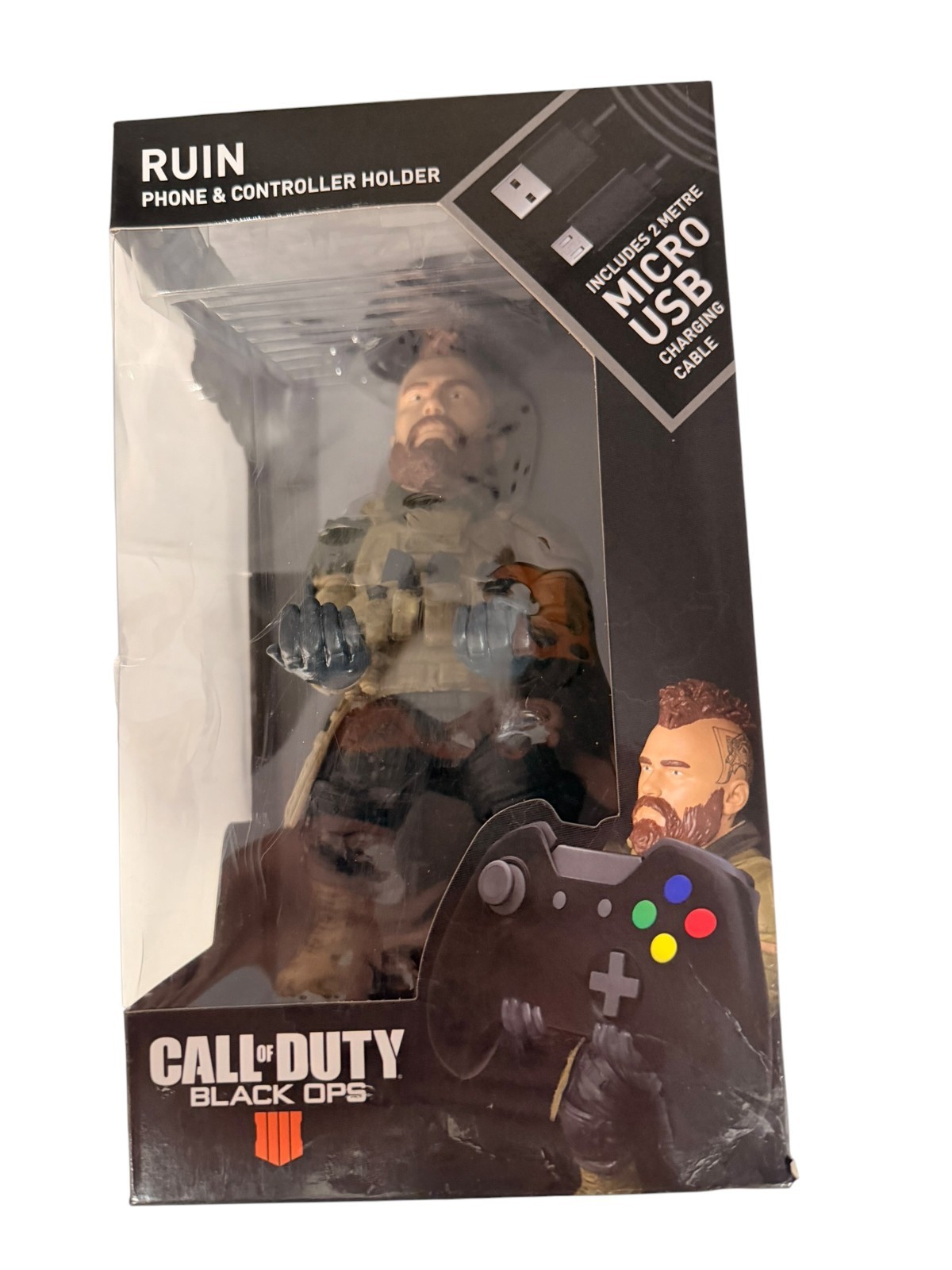 Call of Duty Ruin Phone & Controller Holder Stand Charging Cable