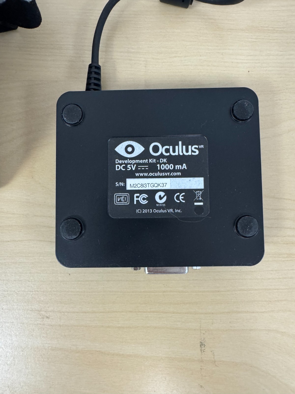 2013 Oculus Rift VR Development Kit #1 1 Virtual Reality Headset DK1 w/ Case