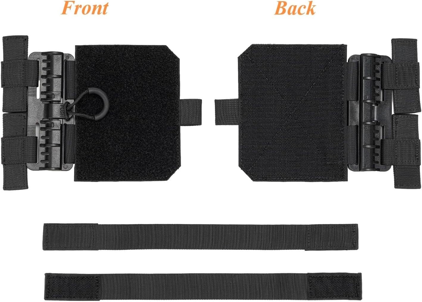 Versatile MOLLE Vest Quick Disconnect Hook & Loop Accessory for Training