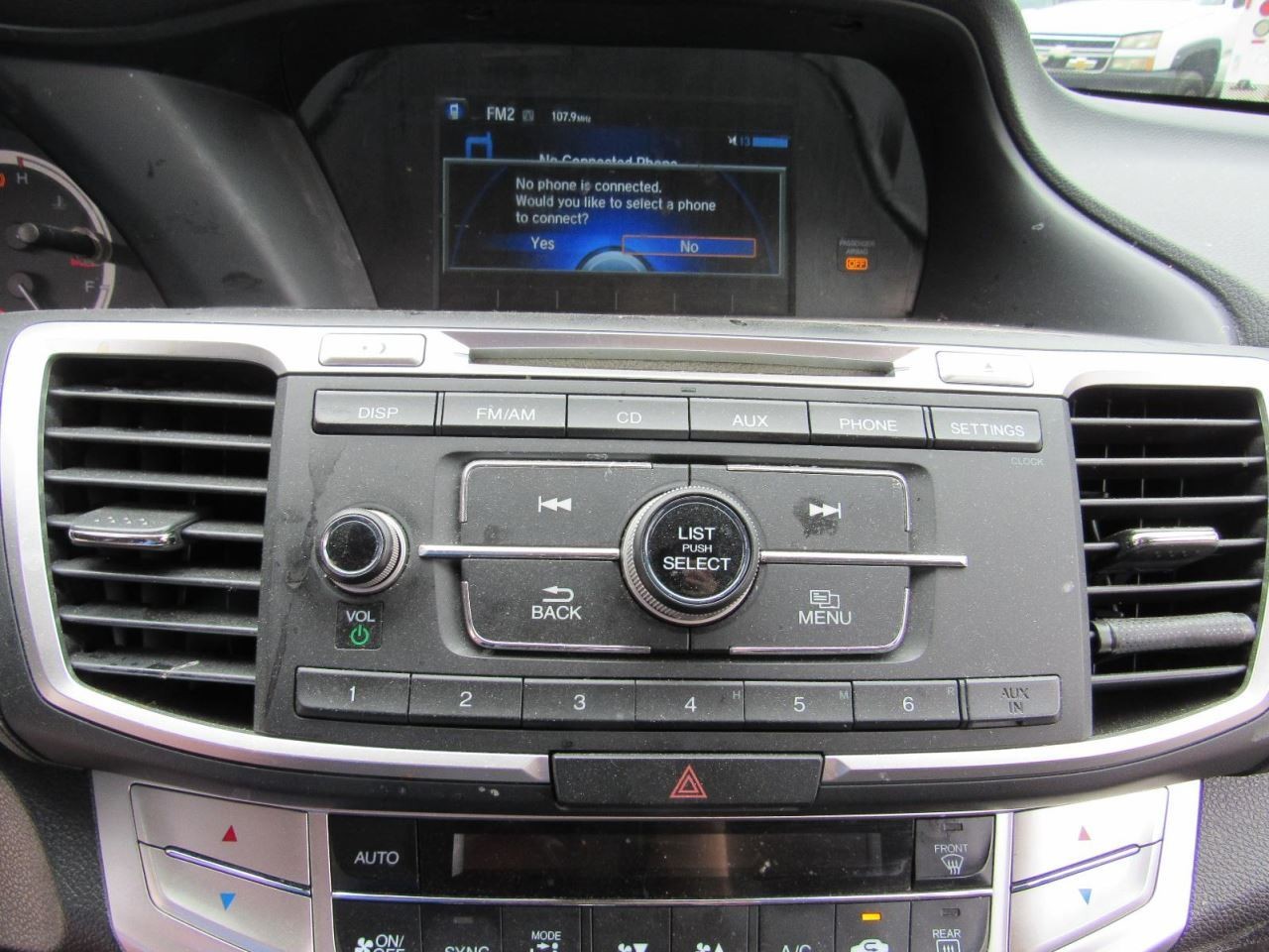 Audio Equipment Radio Sedan Receiver And Face Panel LX Fits 13-15 ACCORD 1062001