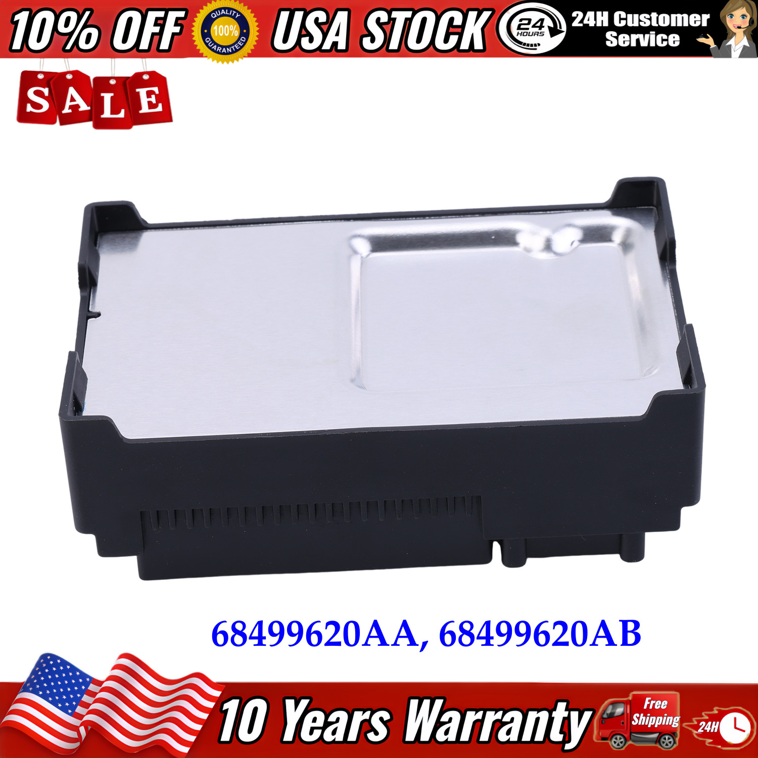 For 2021-2025 Dodge Durango Transfer Case Control Module 68499620AB 68499620AA