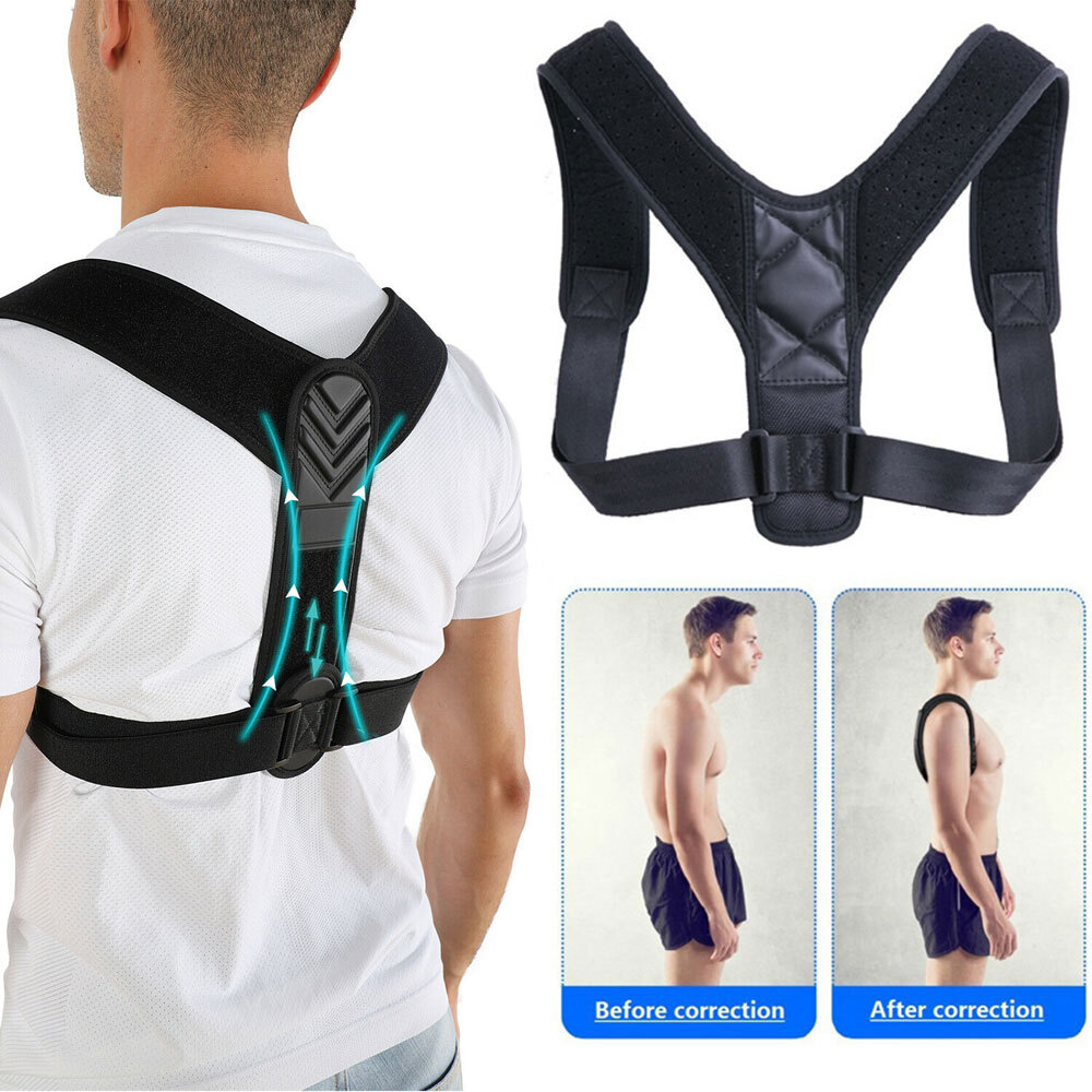 Posture corrector for Men - Adjustable Back Posture Corrector Women True Fit