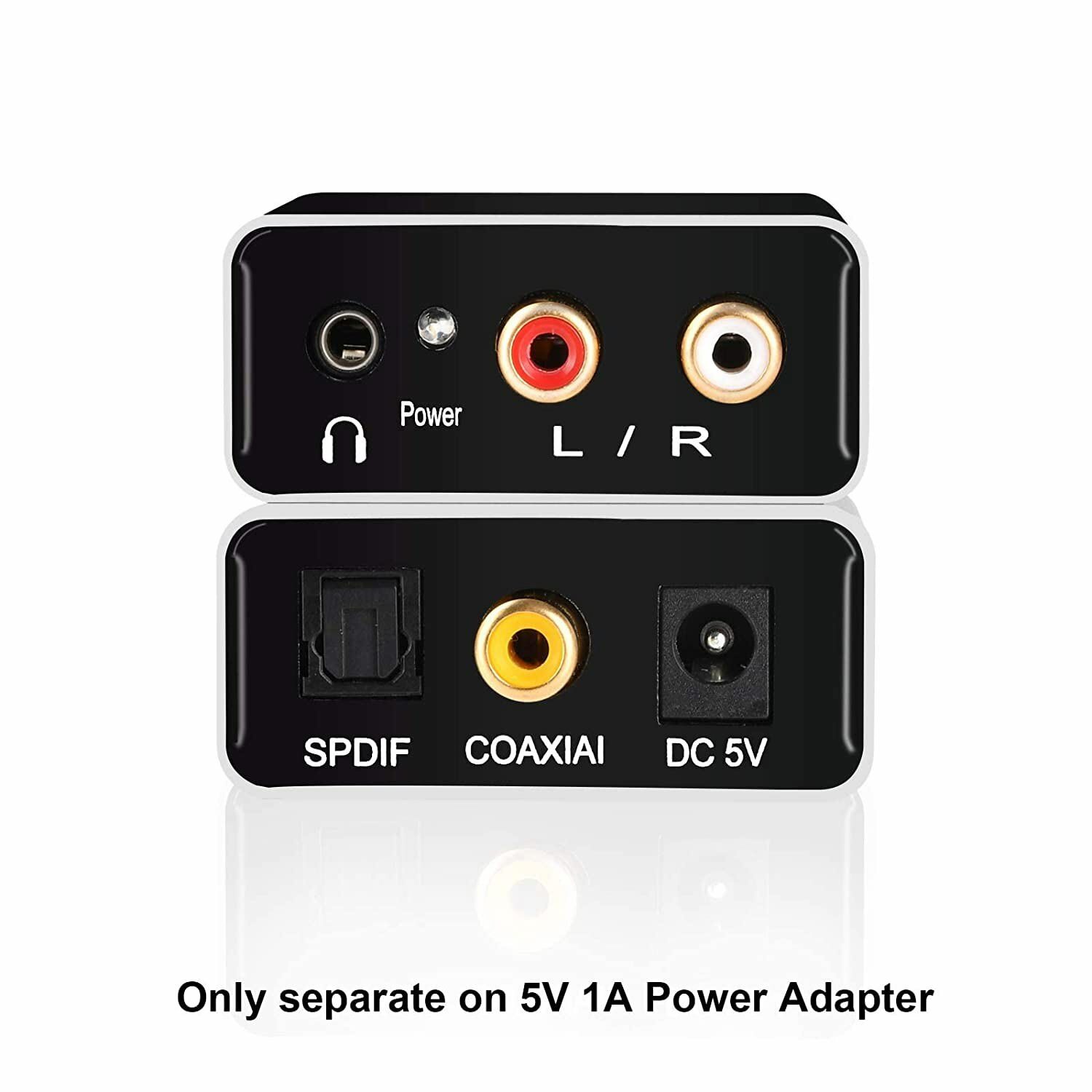 Digital to Analog Converter DAC, SPDIF Coaxial Optical Convert to L/R RCA