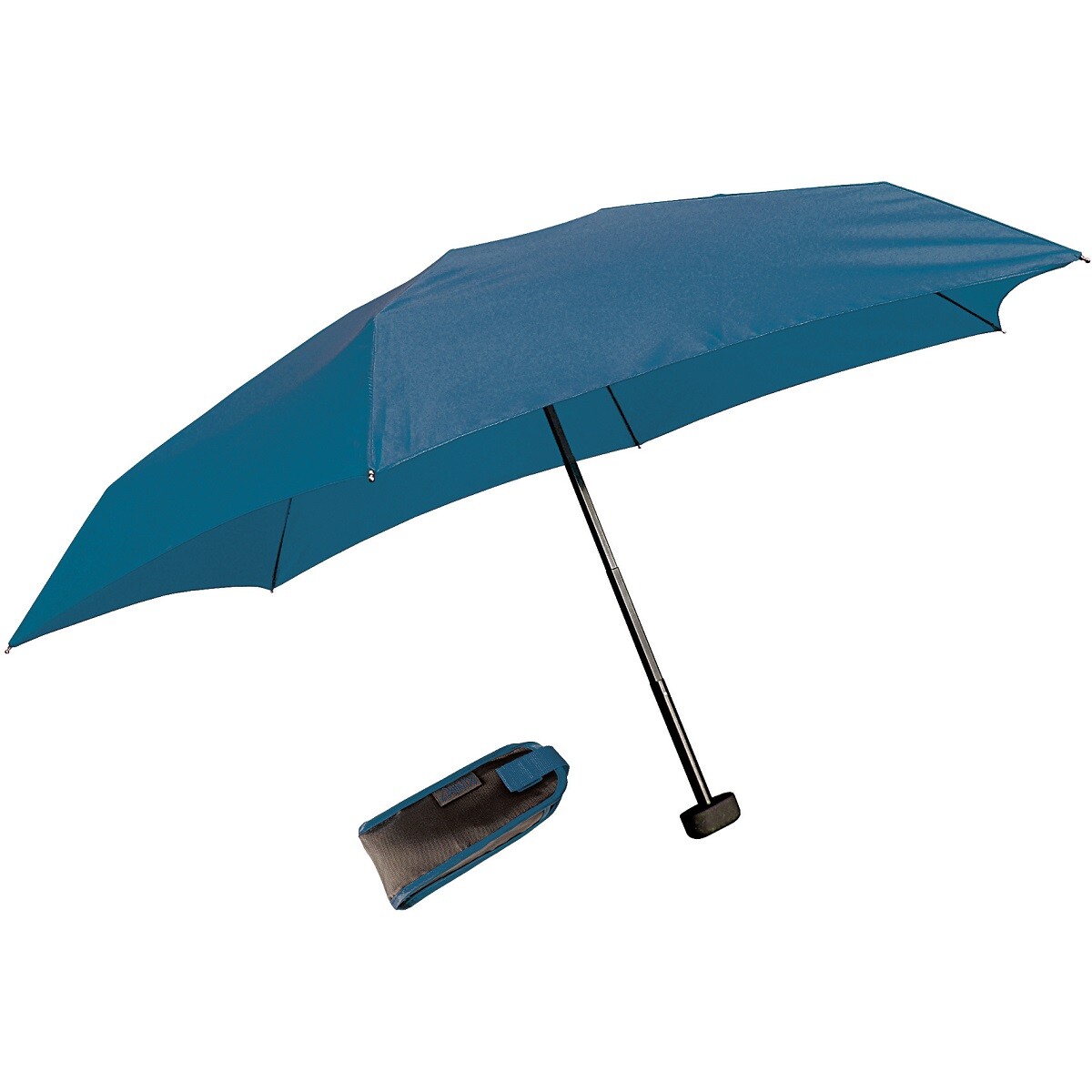EuroSCHIRM Dainty Pocket Umbrella (Navy Blue) Lightweight Trekking Hiking