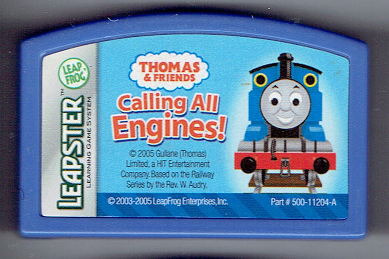 leapFrog Leapster Game Cart Thomas and Friends Calling all Engines Educational