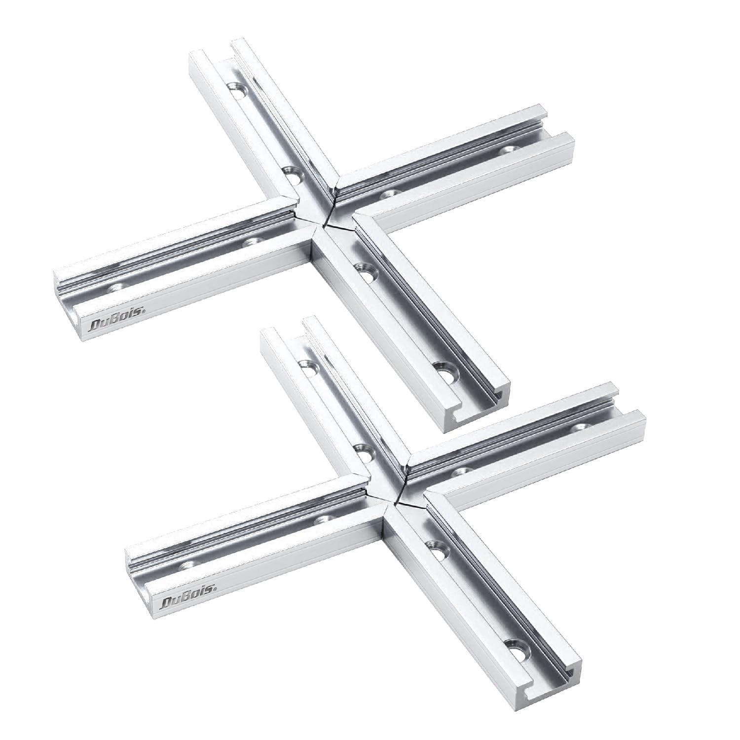 2 Set 51016P2 3 Inch T Track Intersection Kit Predrilled Mounting Holes