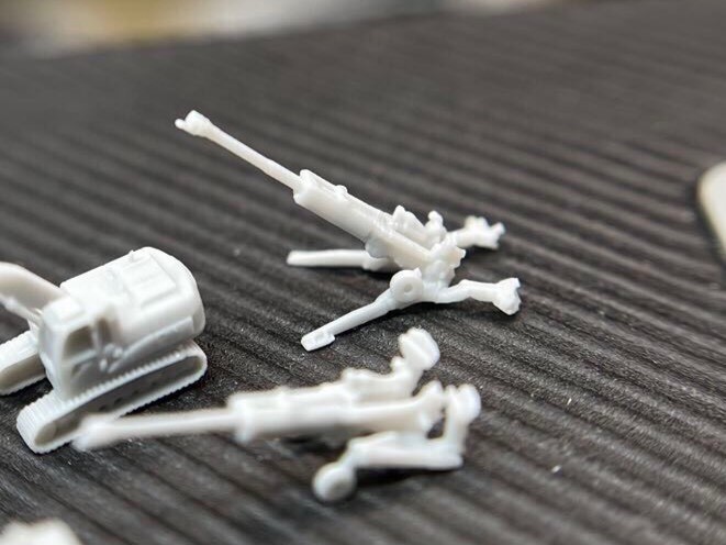 3D printing 1/700 American m777 artillery (howitzer) Unpainted/2pc