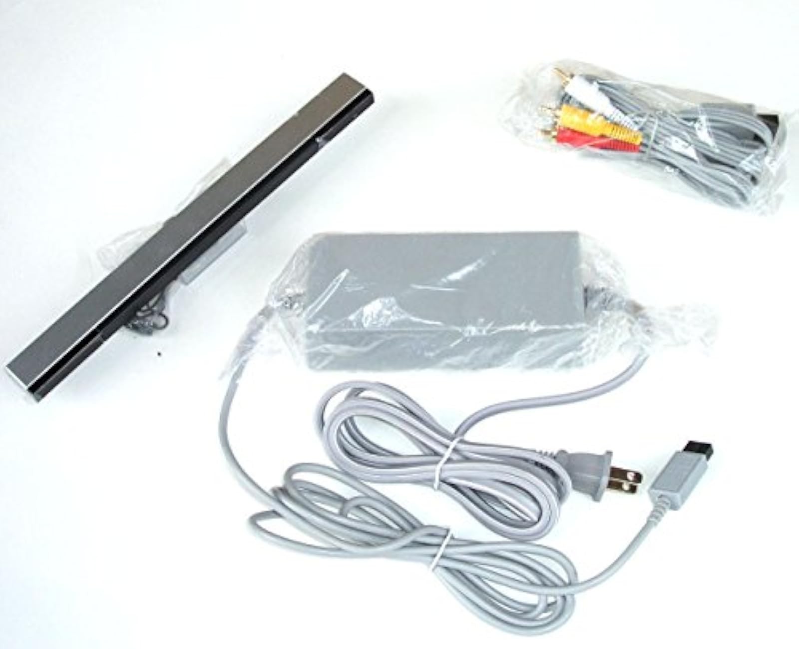Complete Hookup Connection Kit Composite AV Cable Power Cord Sensor Bar For 6Z