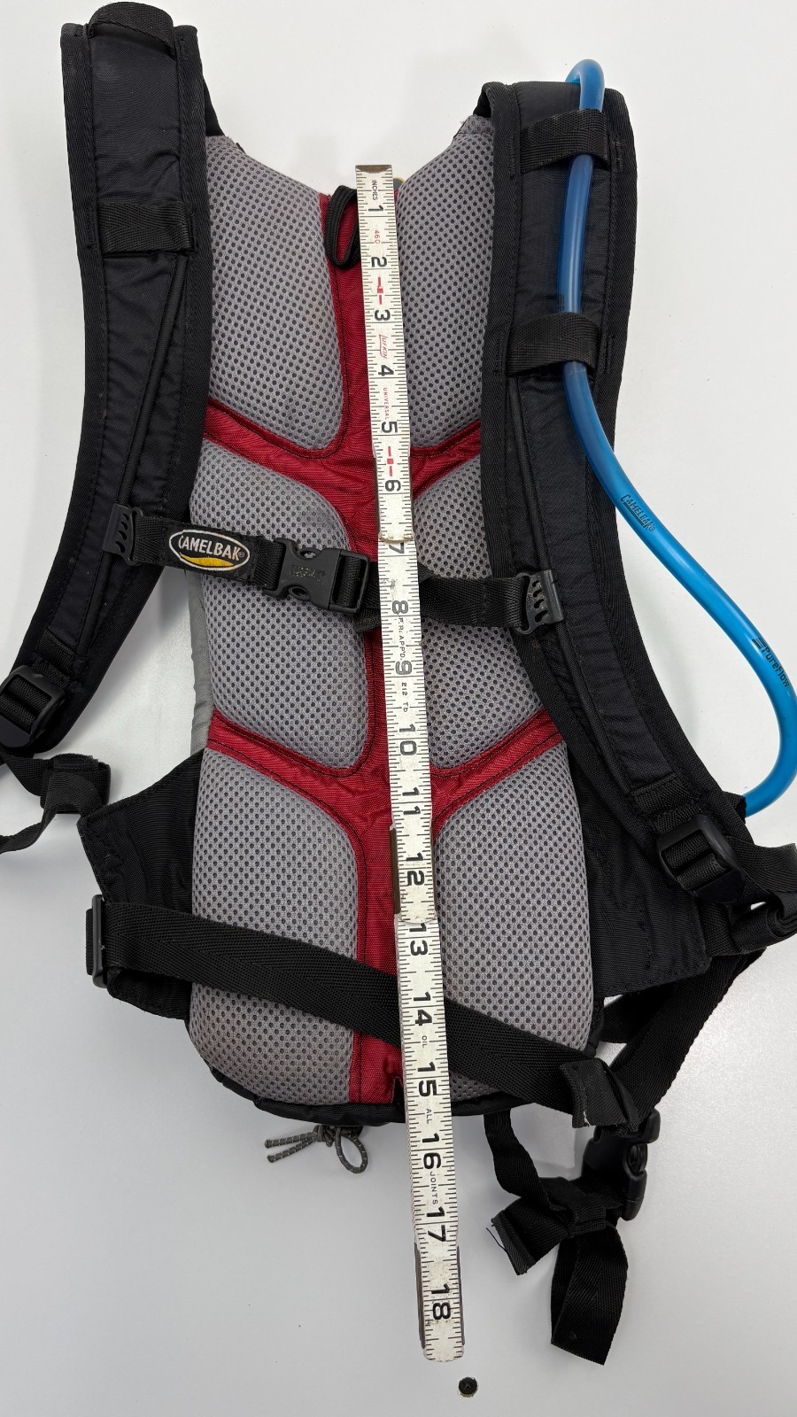 Camelbak Lobo Hydration Pack w/ Bladder Red Hiking Backpack Outdoor Camping