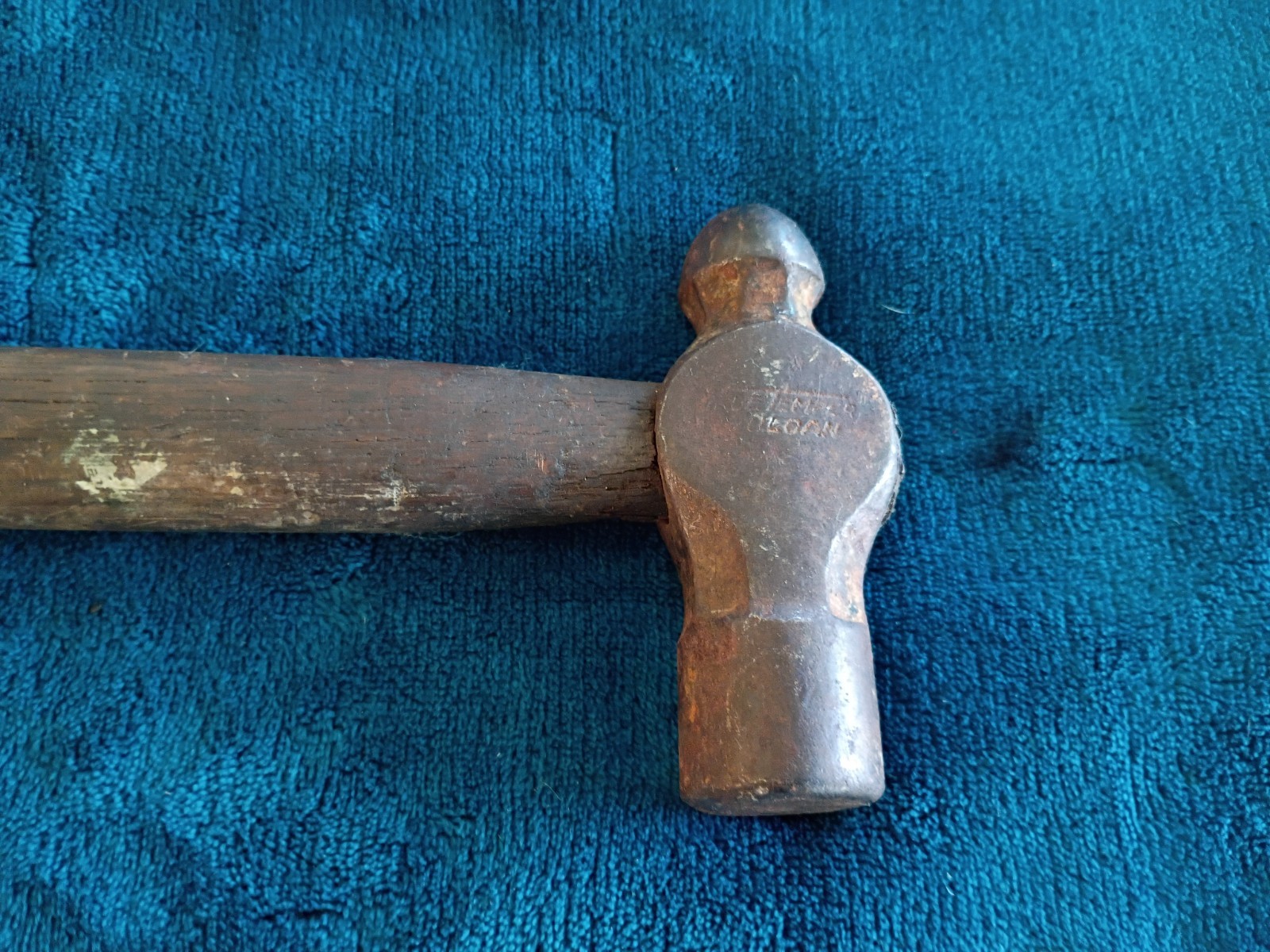 VTG True Temper Vulcan Ball Peen Hammer, 1 LB 4oz Head, Blacksmith.