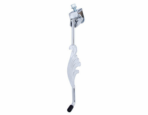 bike WING BICYCLE BIKE KICKSTAND 101/2 CHROME. bike part, bicycle part,