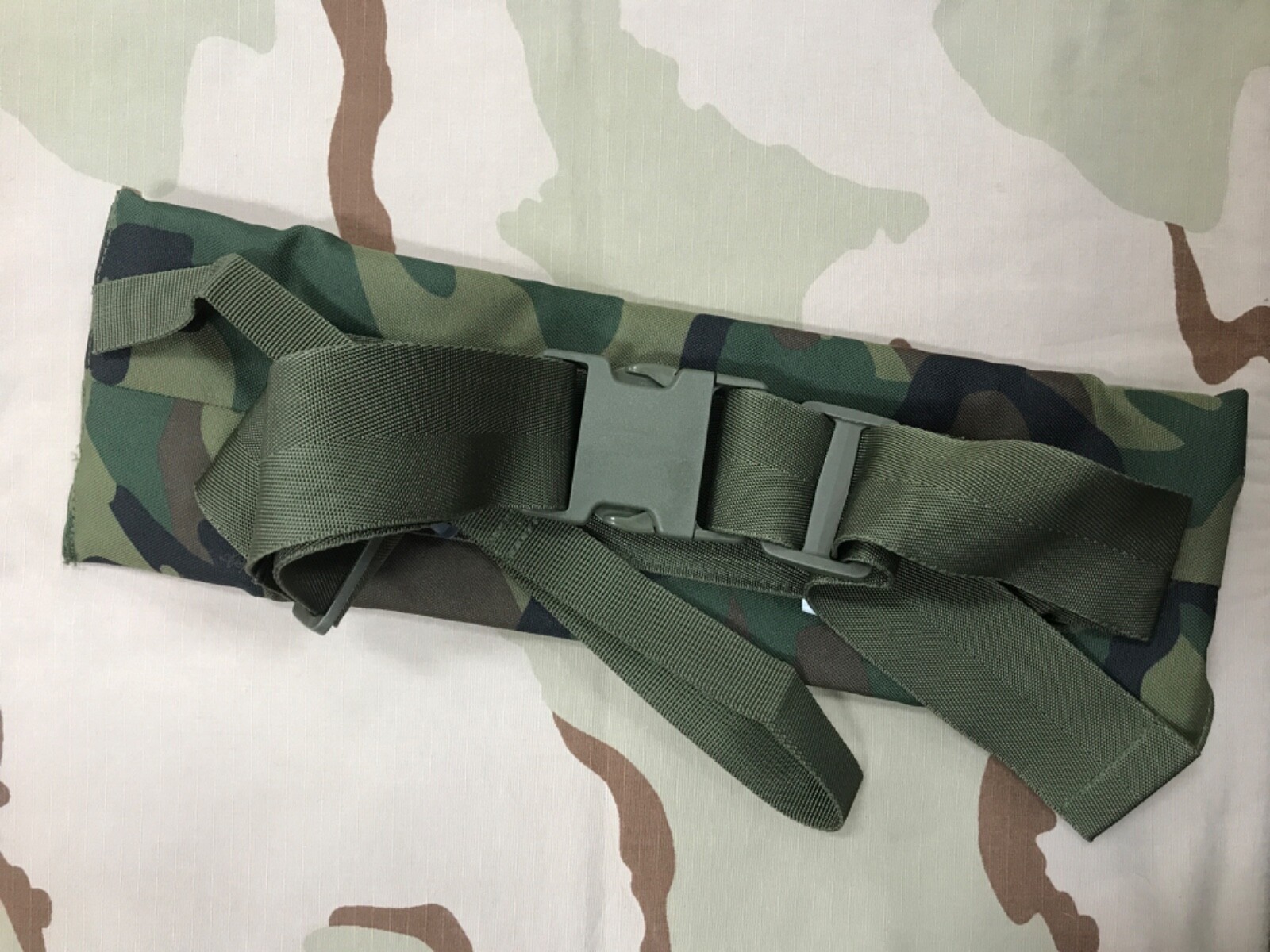 Fox Alice Pack LC-2 Kidney Pad Belly Strap M81 CAMO Green QR buckle Repro NEW