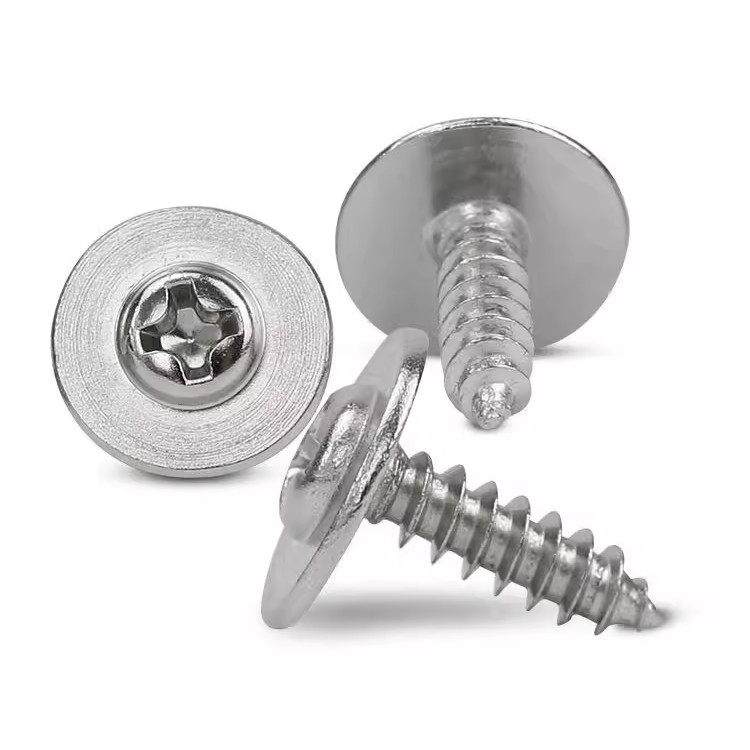 M2.3 Pillip screw round head with washer bolt self-attack thread nail 8-12mm