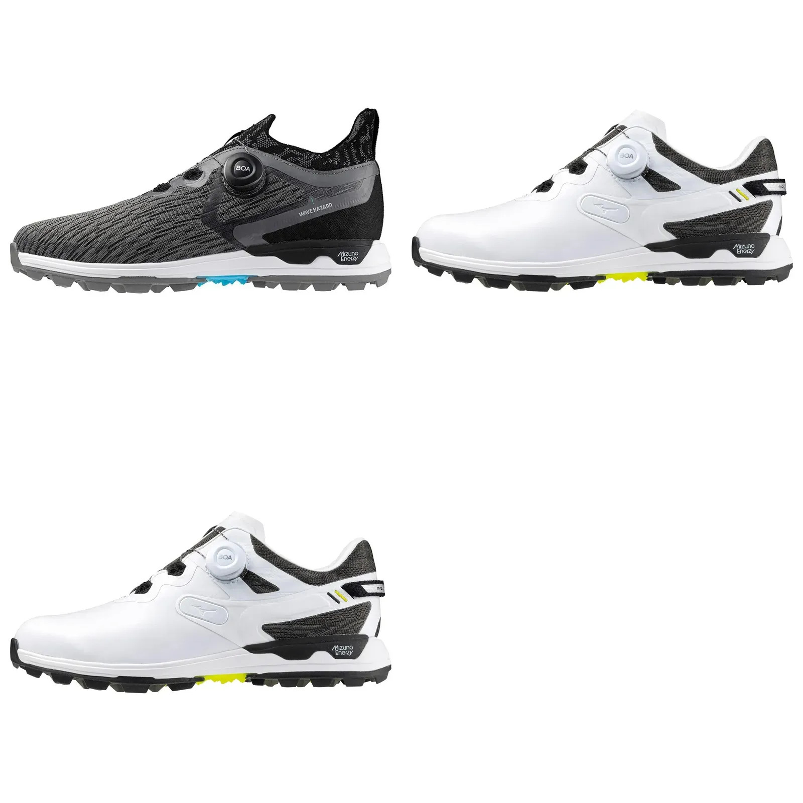 Mizuno Wave Hazard WG BOA Men's Waterproof Golf Shoes Lightweight Wide 3E Japan