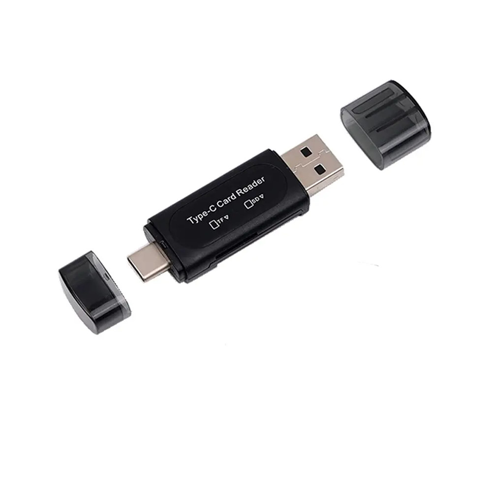 4 in 1 USB Type C SD TF Card Reader USB 2.0 Memory Card Adapter for Laptop PC
