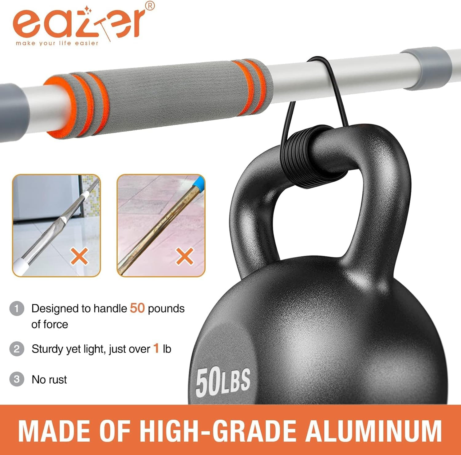 89'' Squeegee Window Cleaner 2 in 1 Rotatable Window Cleaning Tool Kit with Exte