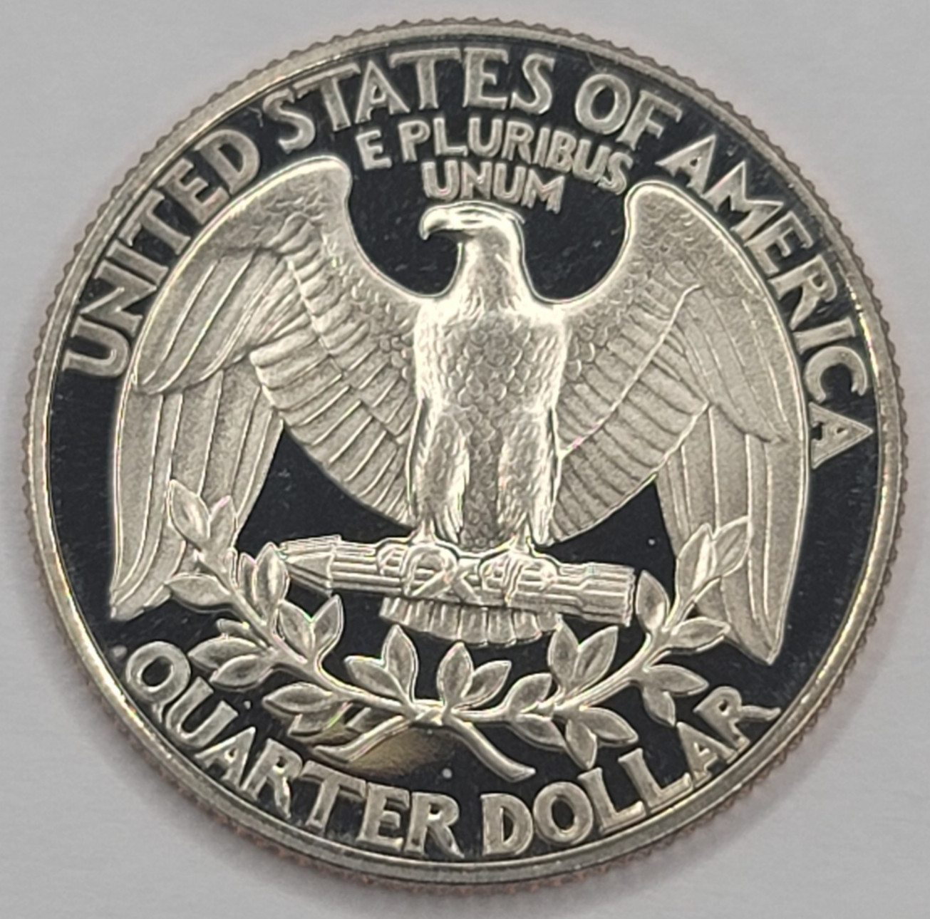 1992 S Gem Proof DCAM Washington Quarter - CN-Clad