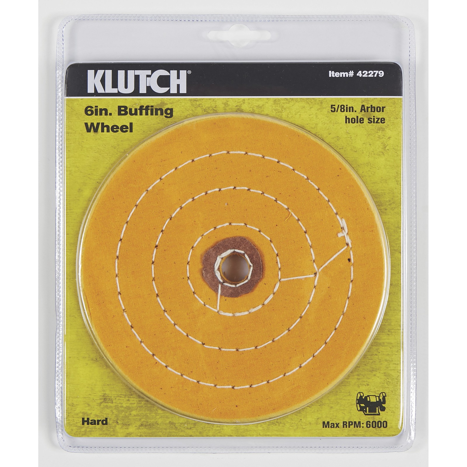 Klutch 6in. Buffing Wheel