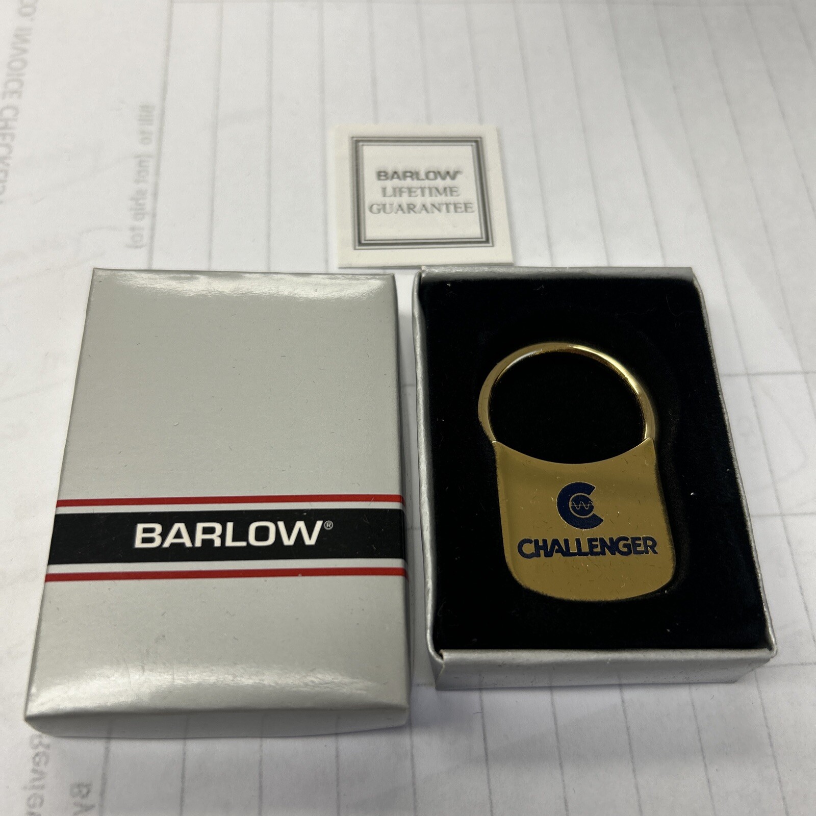 Challenger Electric Barlow Promotional Keychain New