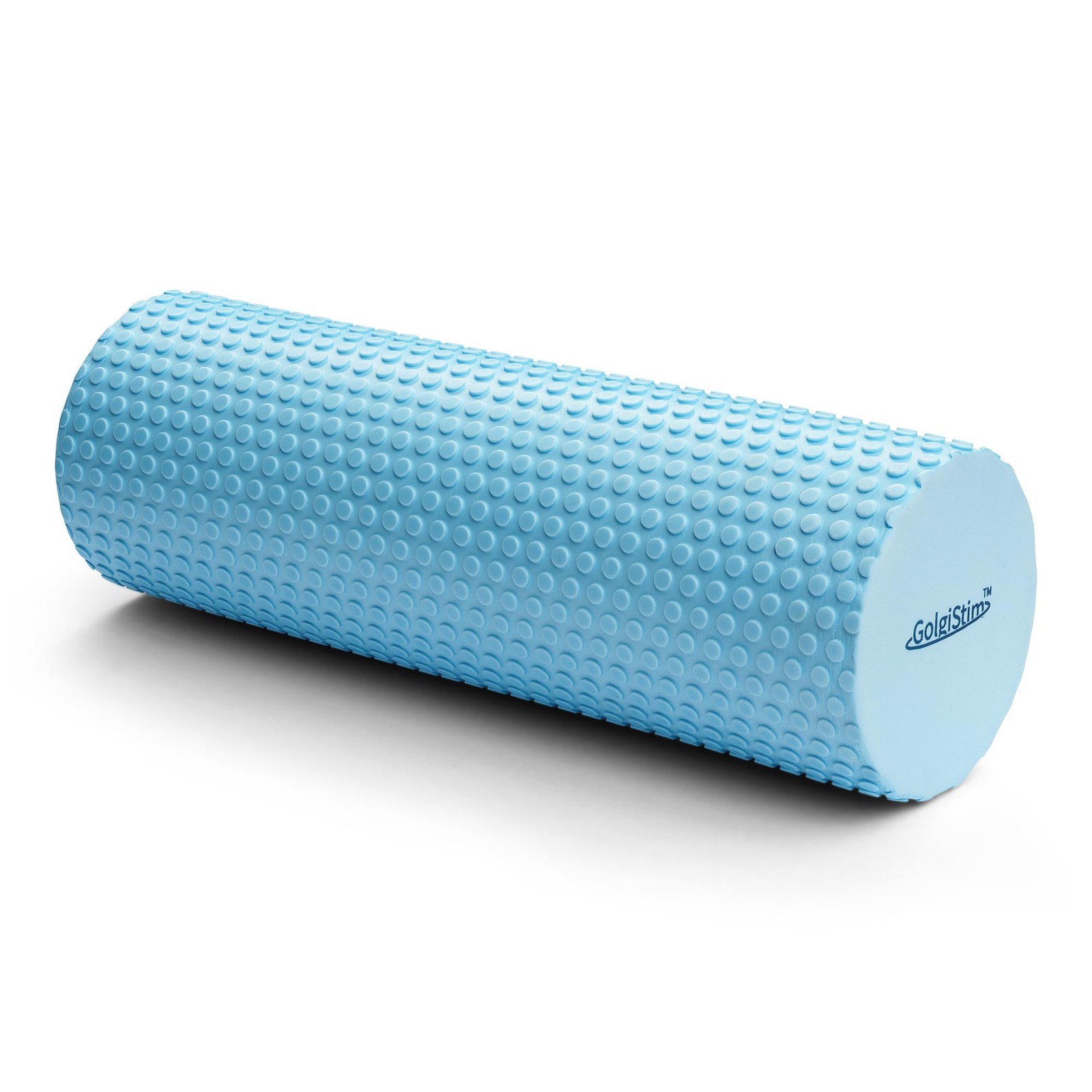 11.8 Inch Medium Density Foam Massage Roller - Light Blue Trigger