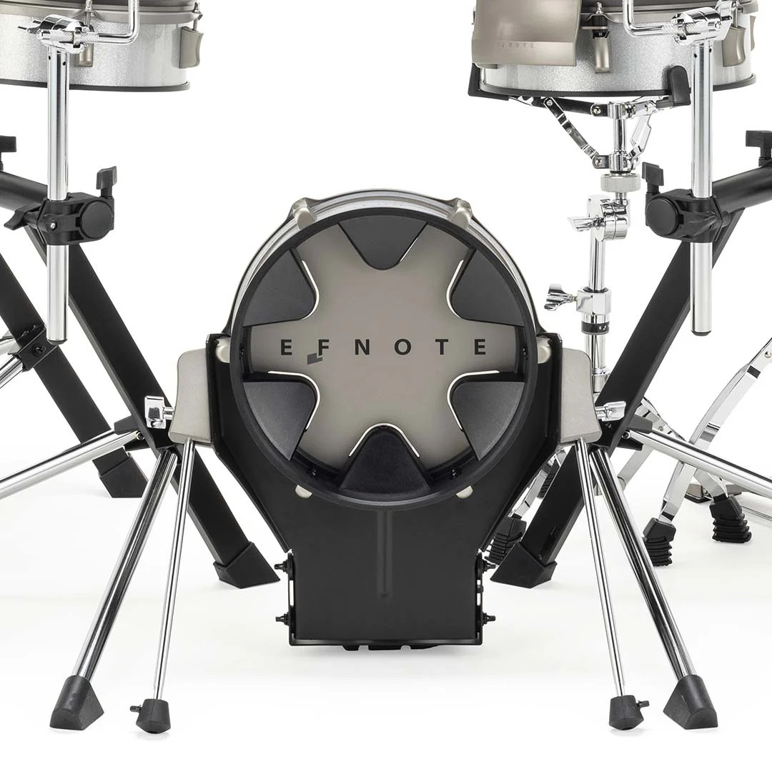 EFNOTE 3B Electronic Drum Set - White Sparkle