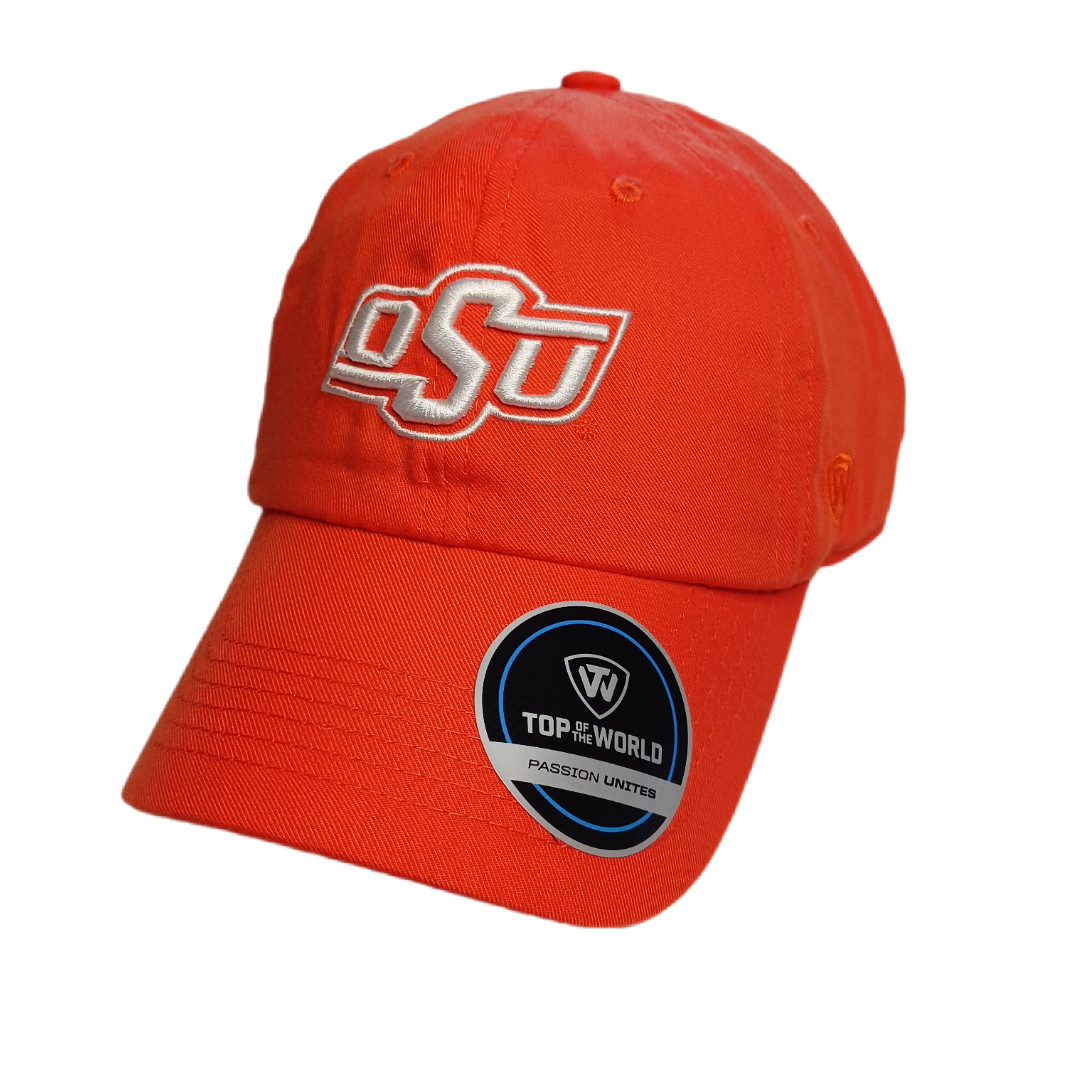 Oklahoma State Cowboys Mens Hat Cap OSU Orange Adjustable TOTW NCAA