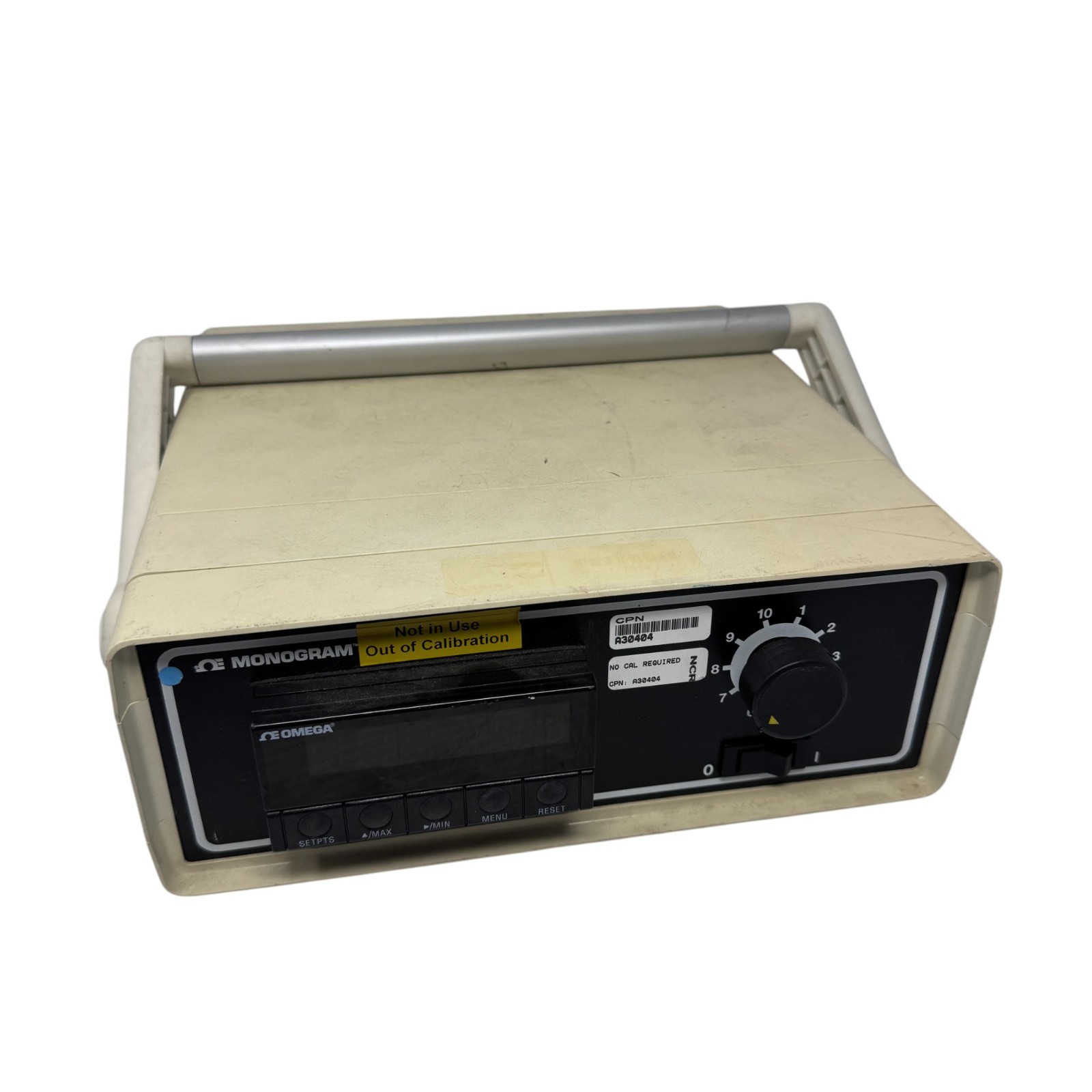 Omega Monogram DP41-TC-02 Power Supply – Out of Calibration