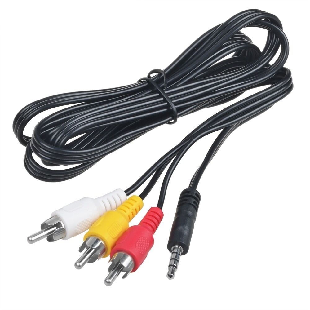 5ft RCA A/V AUDIO VIDEO Cable For PANASONIC VJAW0032/VJAW0026/VJAW0039/LSJA0368