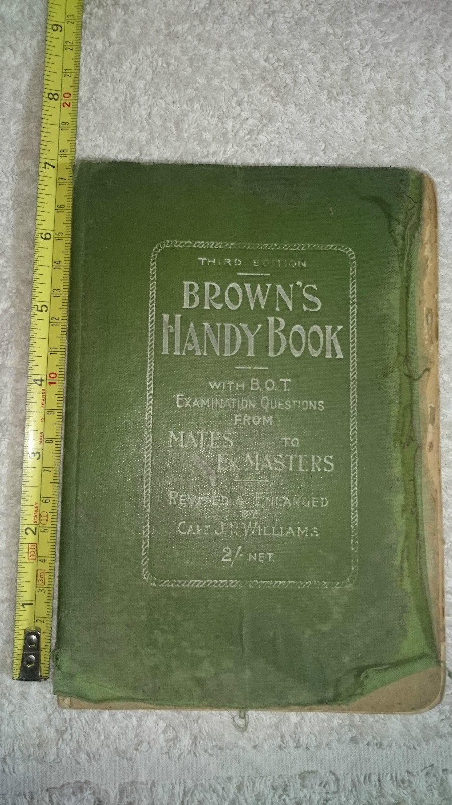 James Browns "Browns Handy Book" for the BOT Examinations Mechanical Engineering