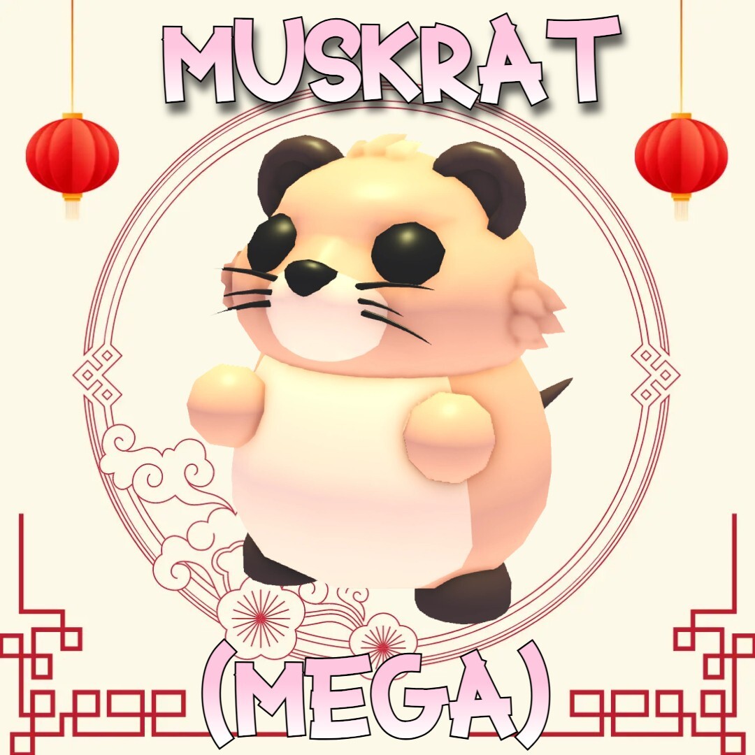 Muskrat ¡Adopt from me!-FAST DELIVERY