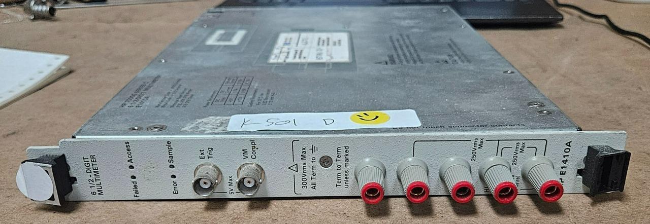 HP 75000 E1410A MULTIMETER MODULE !  d