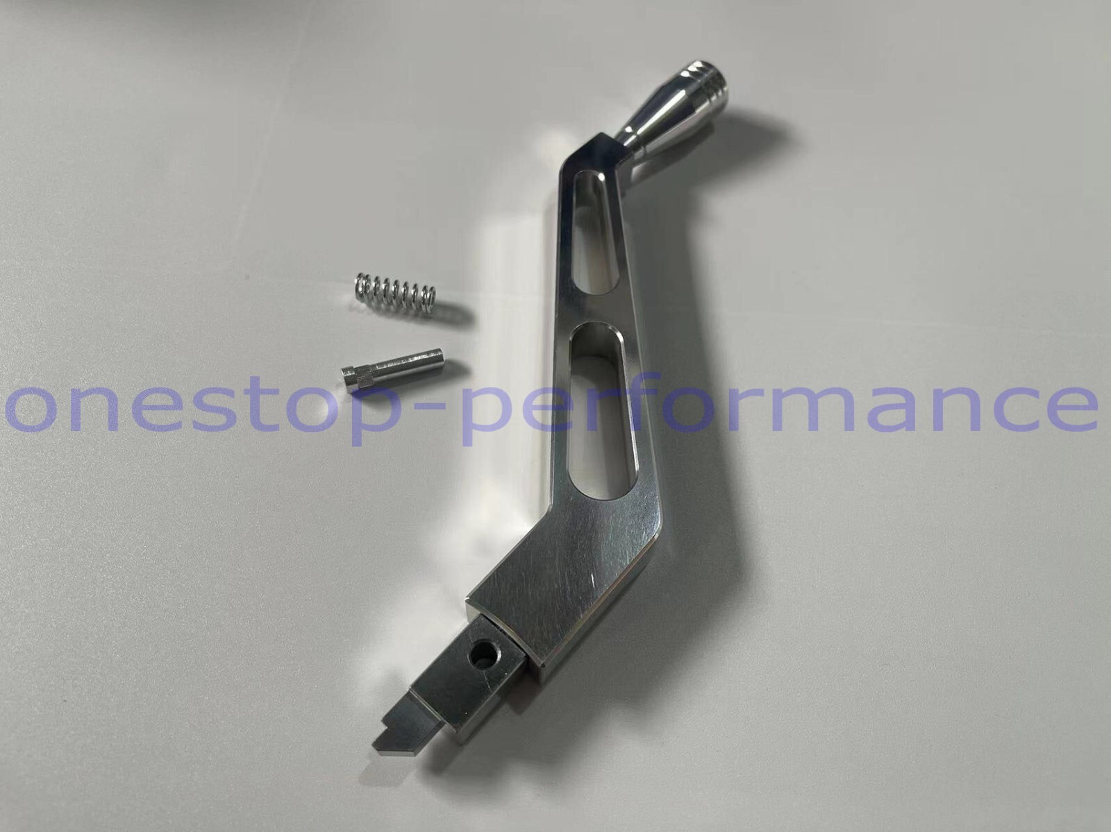 1967-1994 GM Steering Column Shifter Arm Lever Polished Billet Aluminum Hot Rod