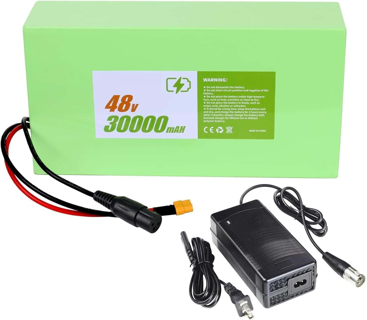 HAILONG 48V 30AH Electric Bicycles Li-ion Battery for 200W-2000W EBike Scooter