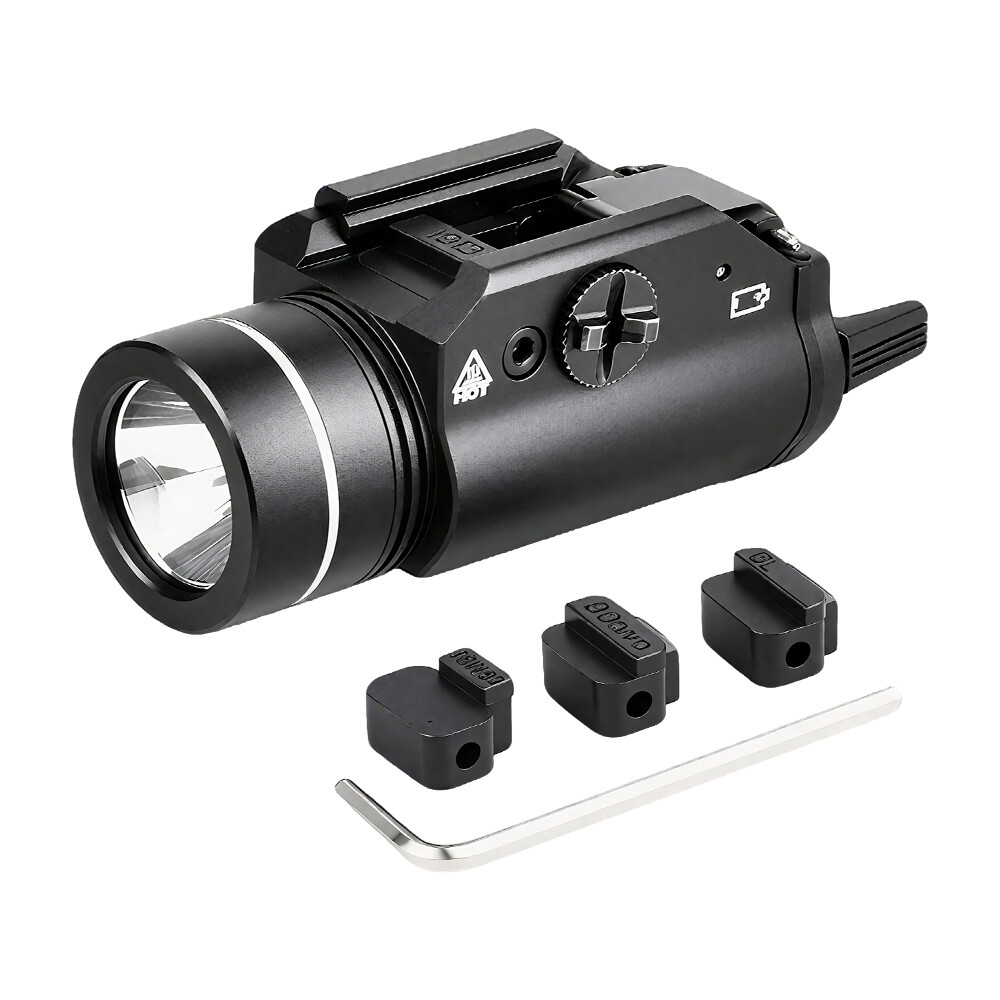 LED Strong Flashlight 1000LM Tactical Lighting Waterproof Outdoor Training Tool