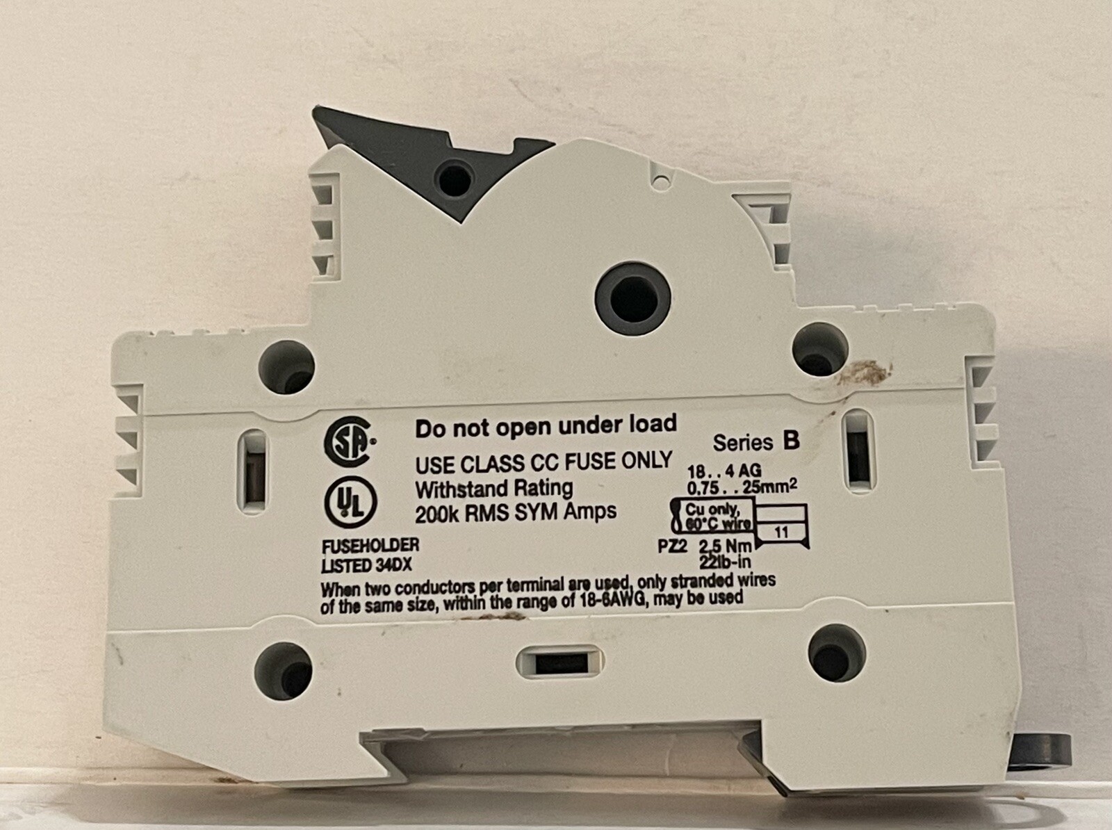 Sprecher Schuh Fuse Holder FH8-1PC30