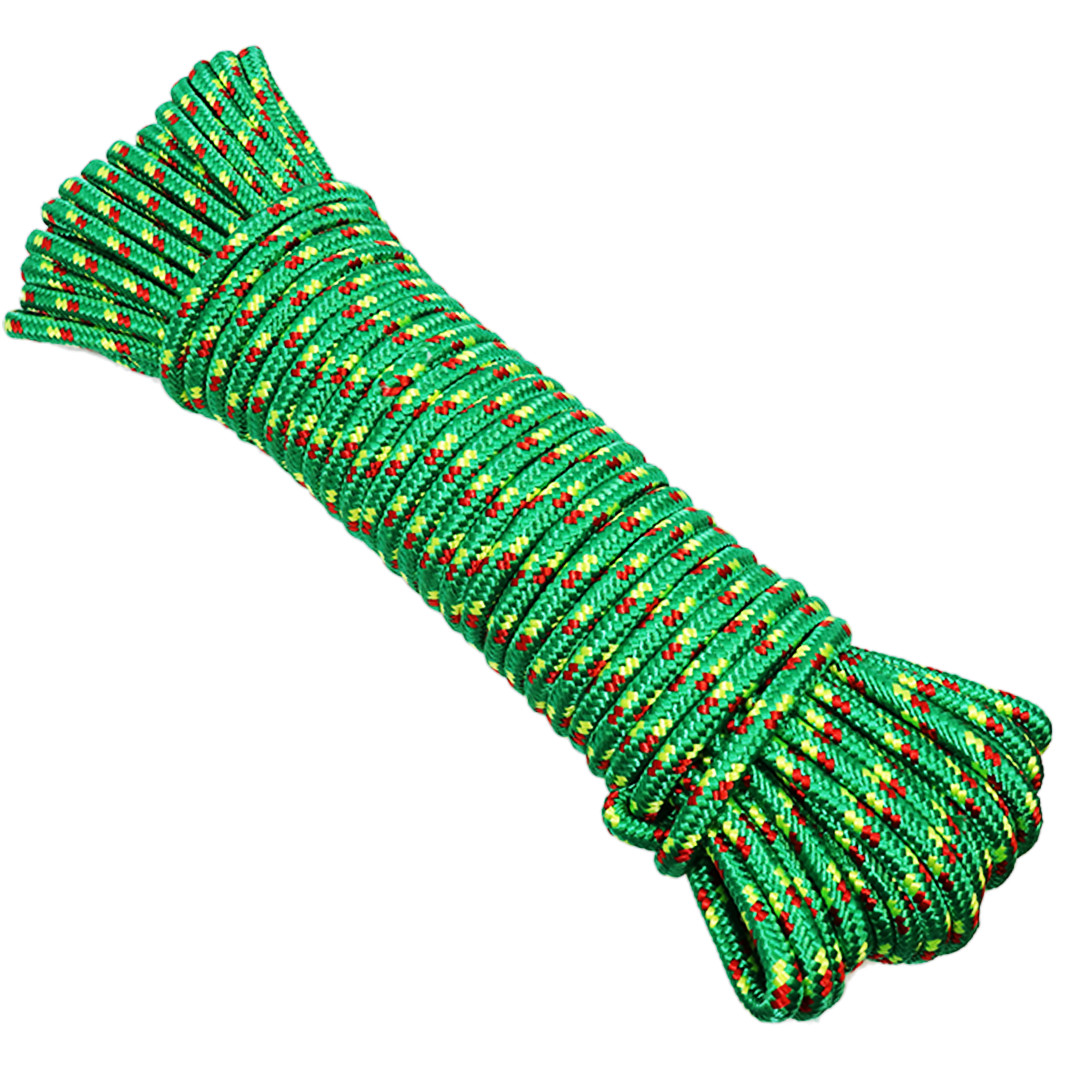 BXR 3/8" x 75' Utility Diamond Braided Polypropylene Multi Purpose Rope