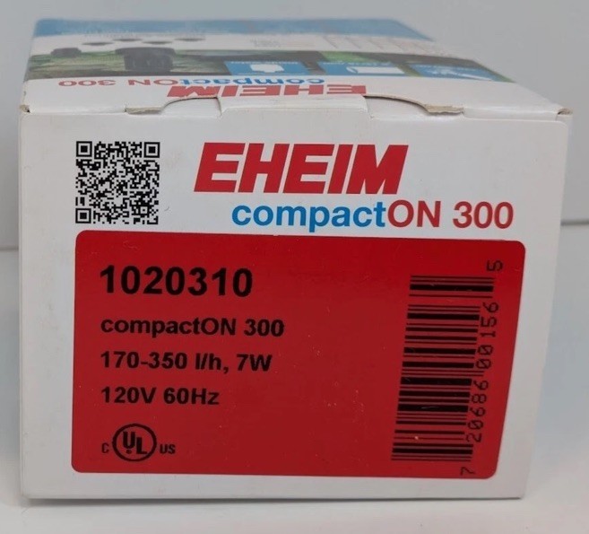 Eheim CompactON 300 Aquarium Pump 7watt